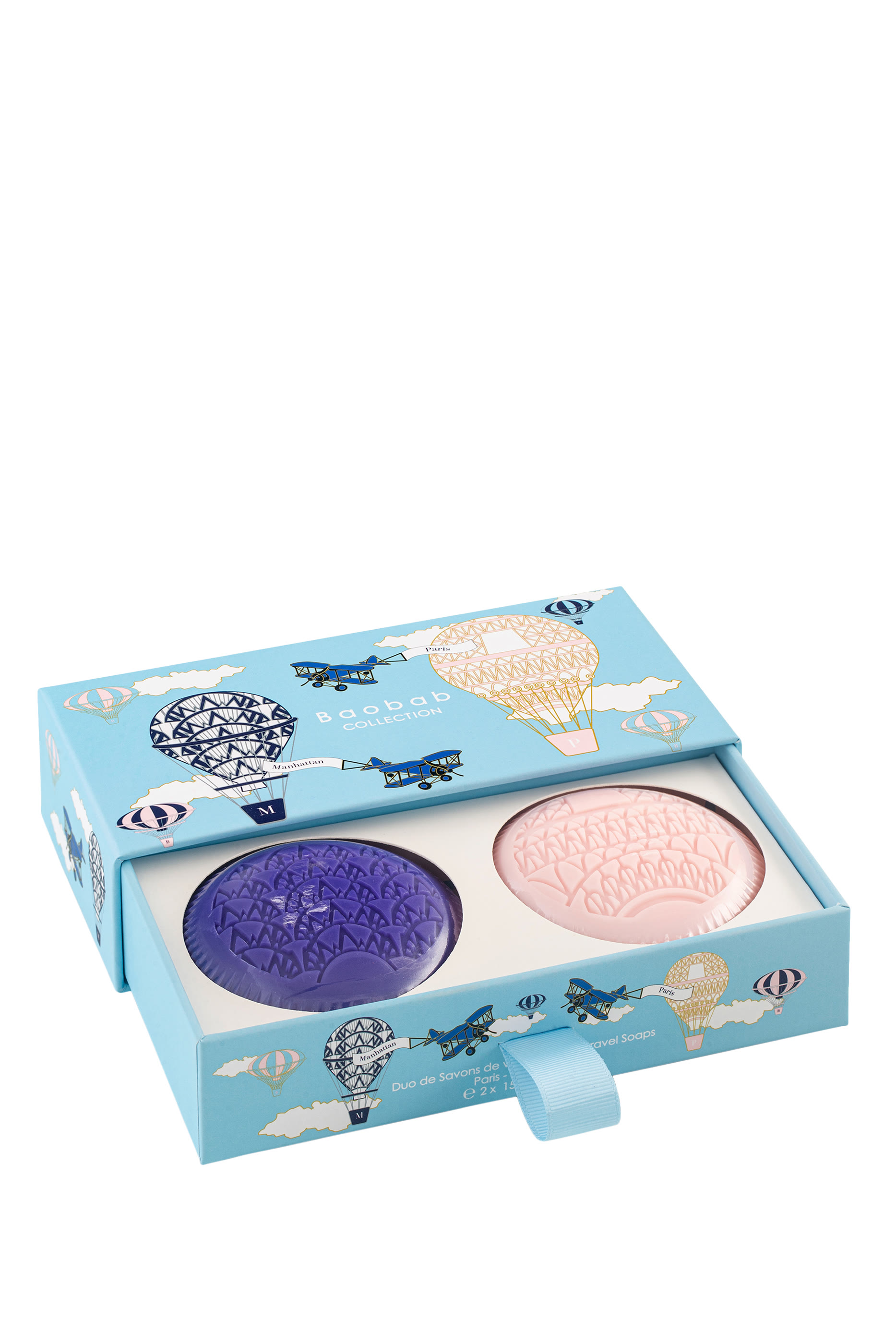 مجموعة هدية صابون باريس ومانهاتن