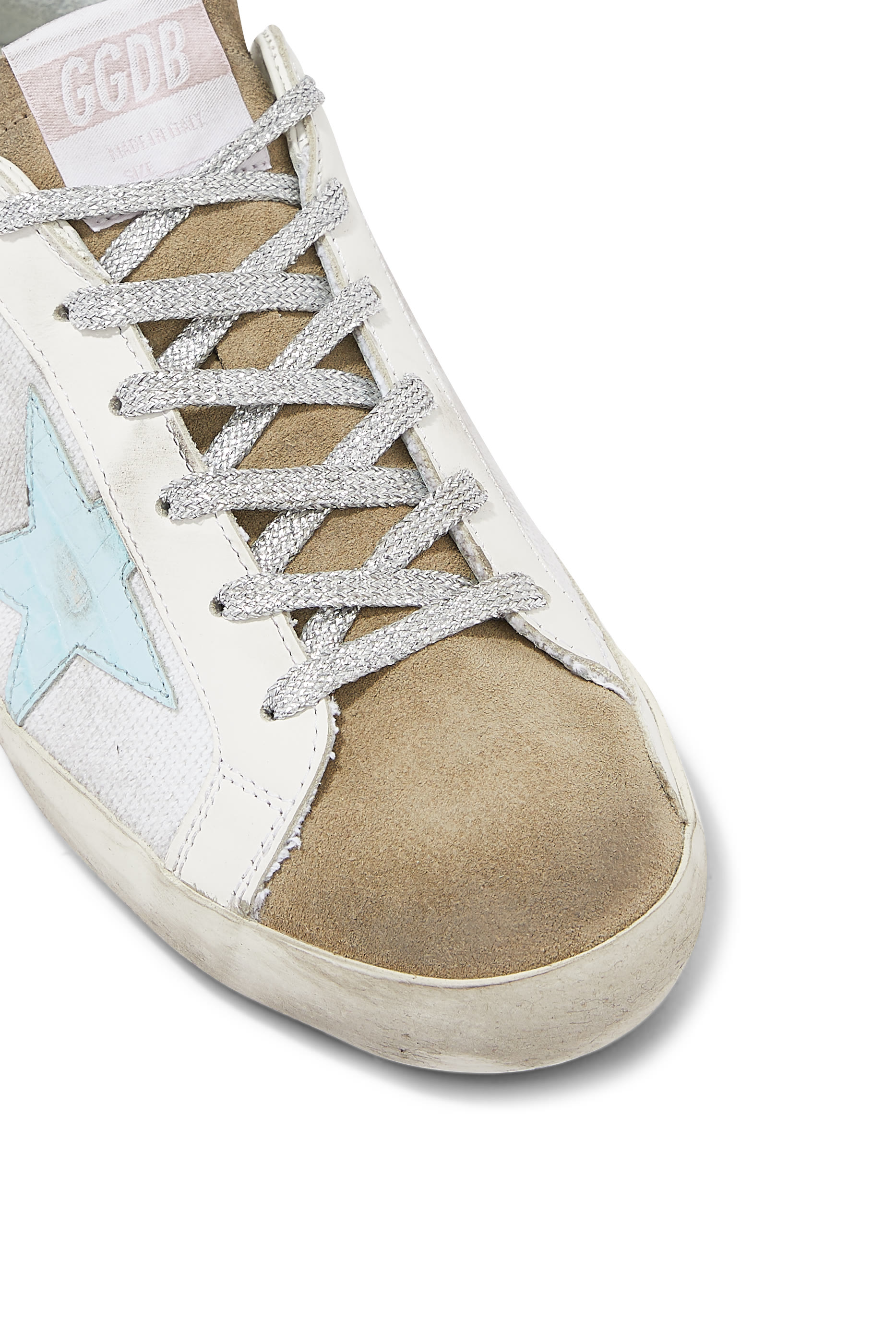 سنيكرز سوبر ستار بنقشة جلد الفهد