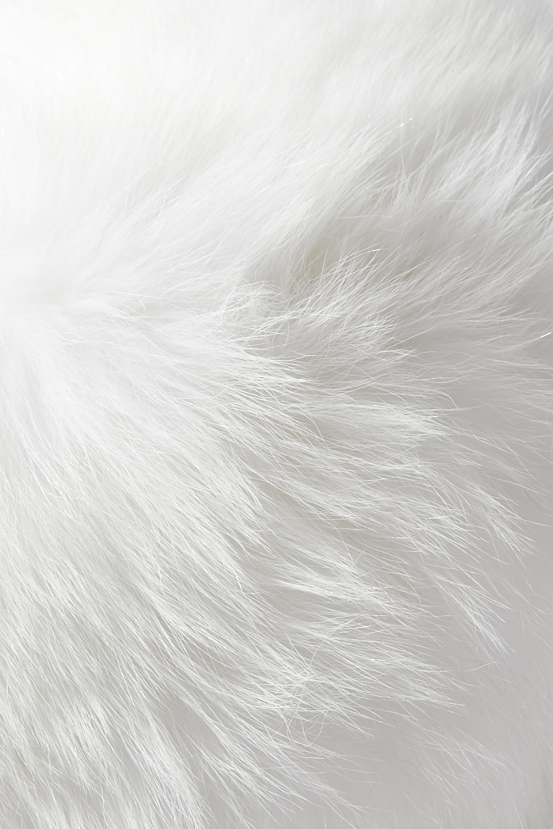 غطاء رأس أوشانكا فلانيل فرو ثعلب