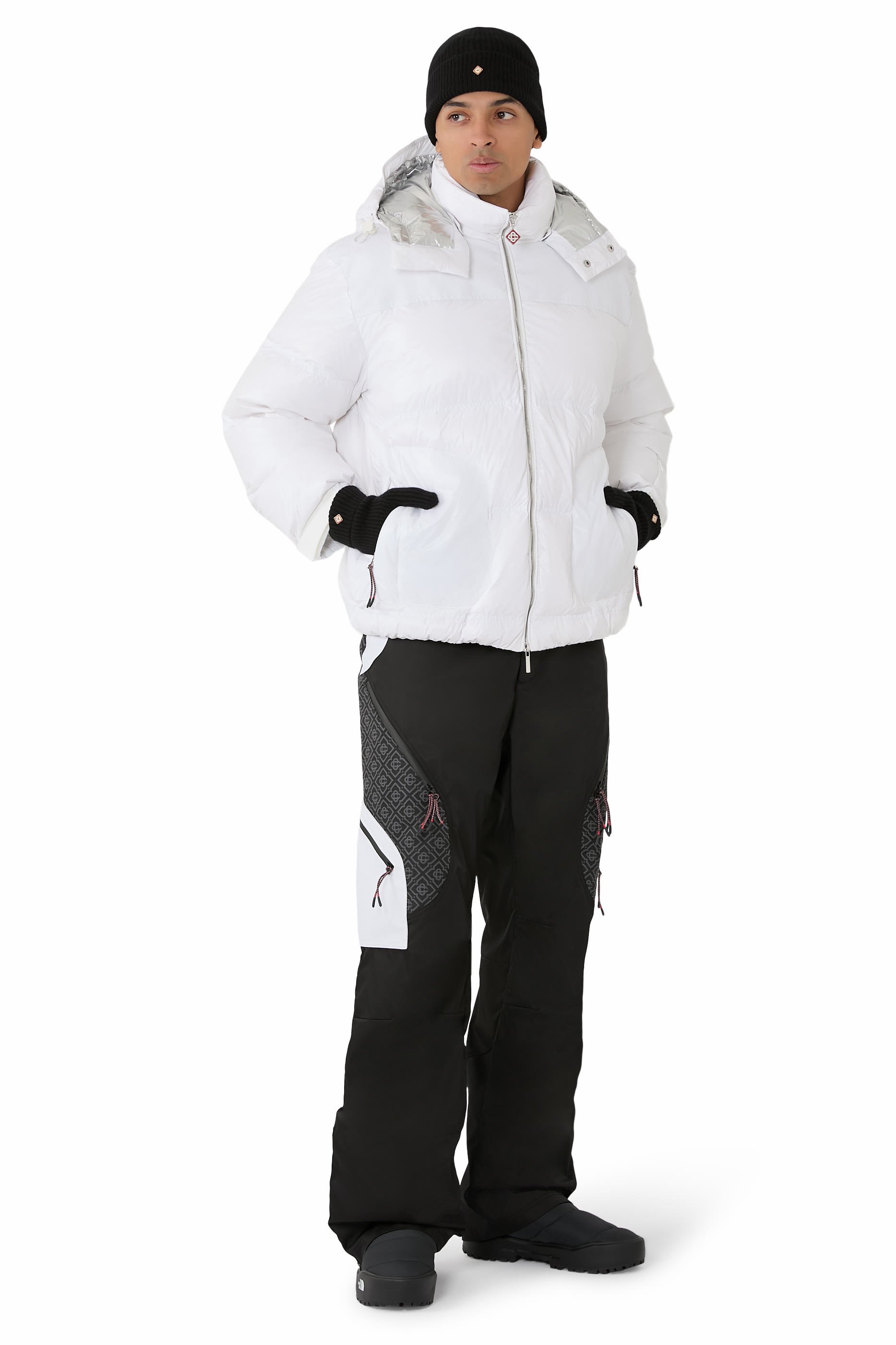 جاكيت بافر نايلون وقماش مقاوم للتمزق