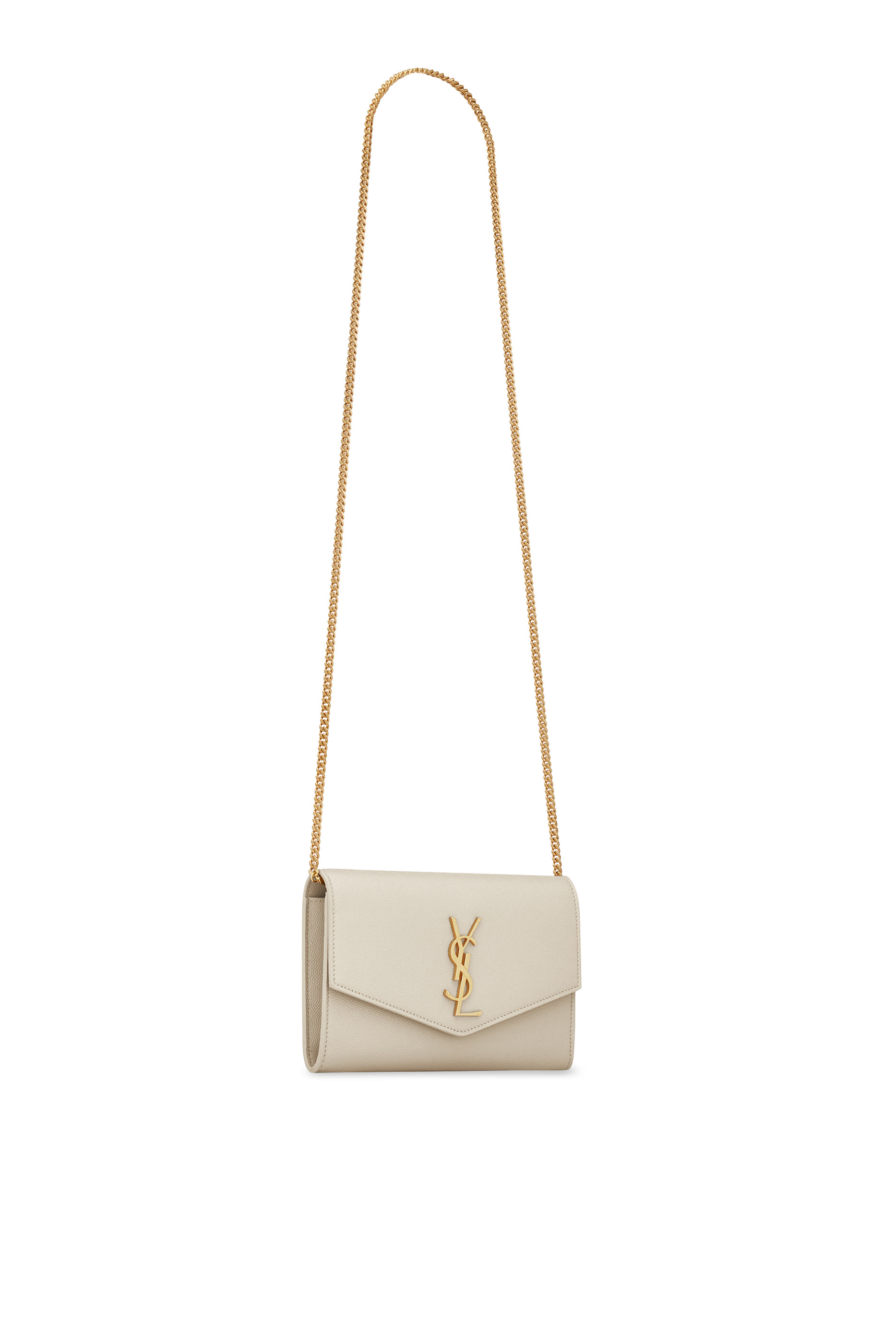 محفظة اب تاون بسلسلة جلد بارز الملمس