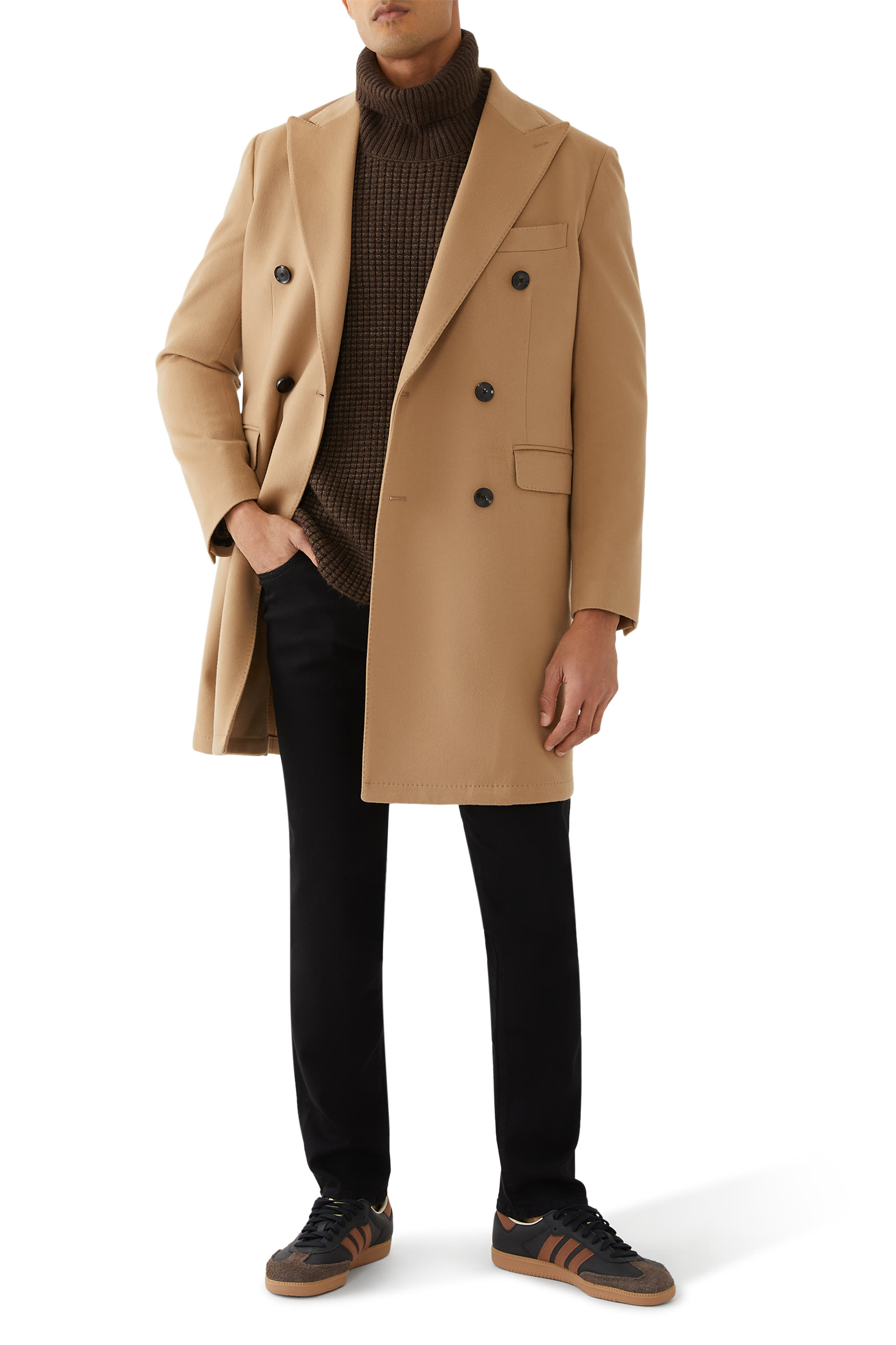 معطف بصفي أزرار