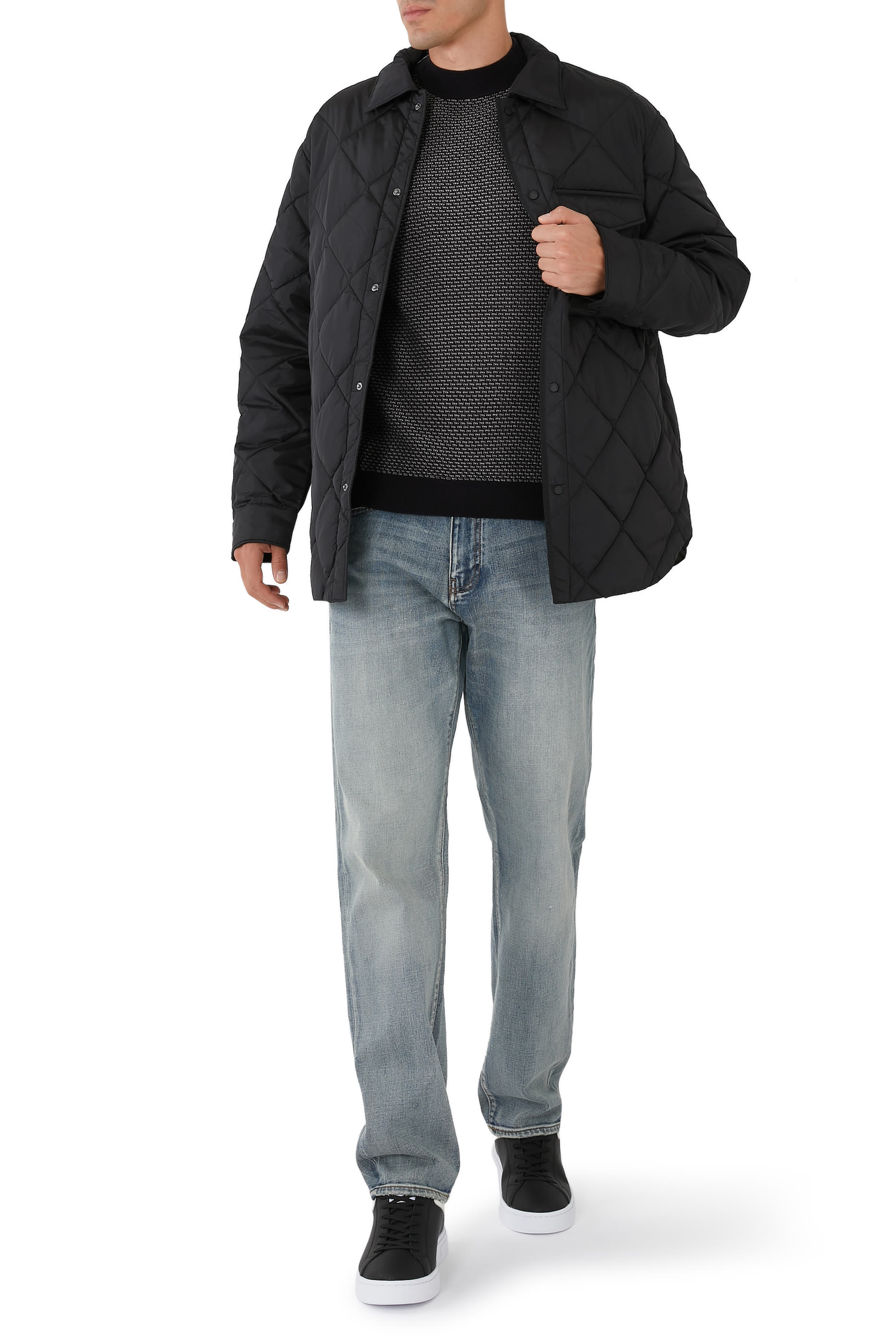 بنطال جينز جاي 16 بقصة ساق مستقيمة