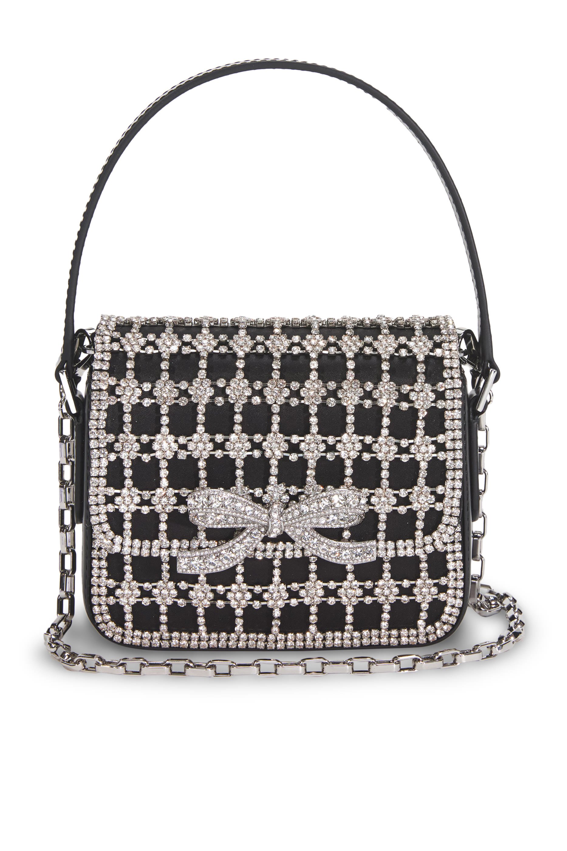 حقيبة صغيرة مرصعة بكريستال