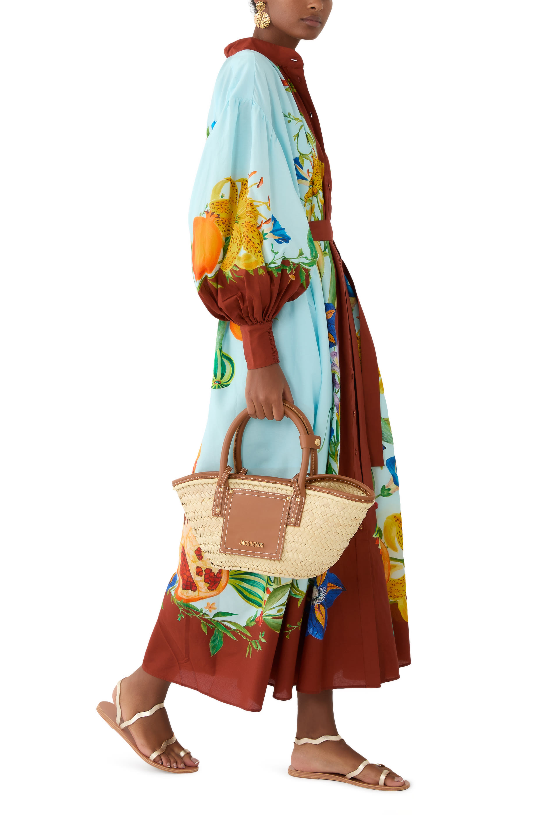 فستان دالهيا بتصميم قميص