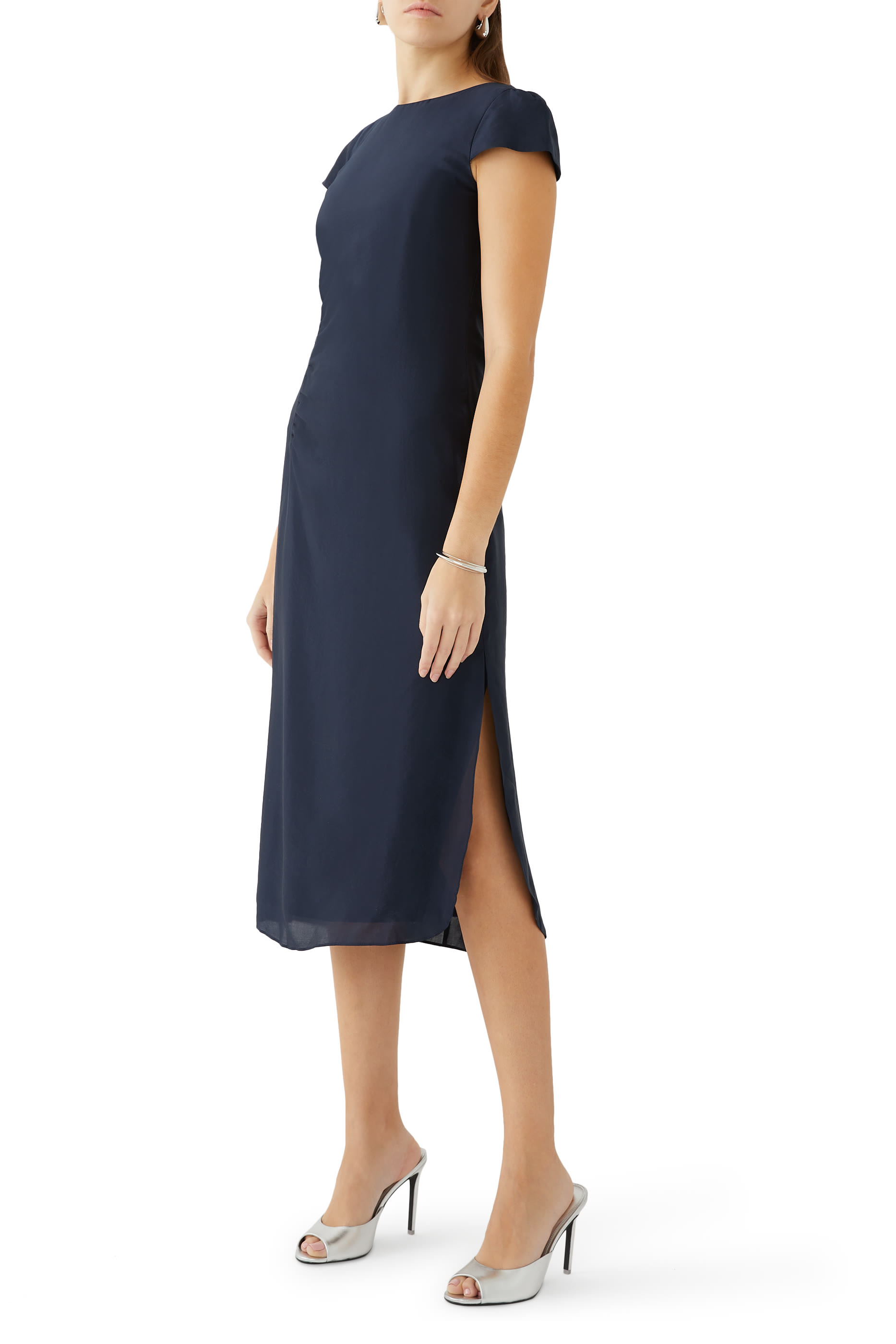 فستان ذا غريد متوسط الطول