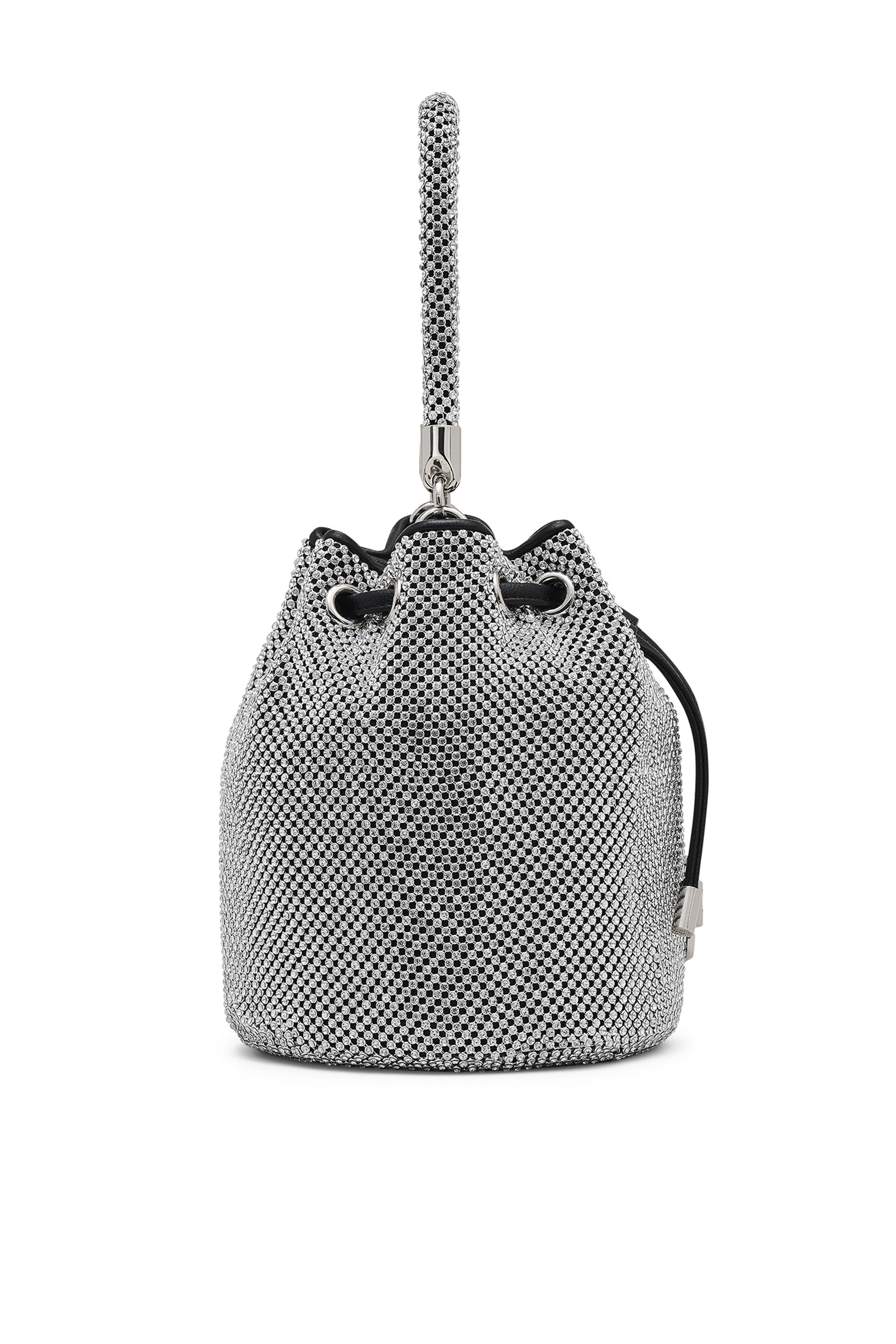 حقيبة باكيت صغيرة مزينة بأحجار الراين