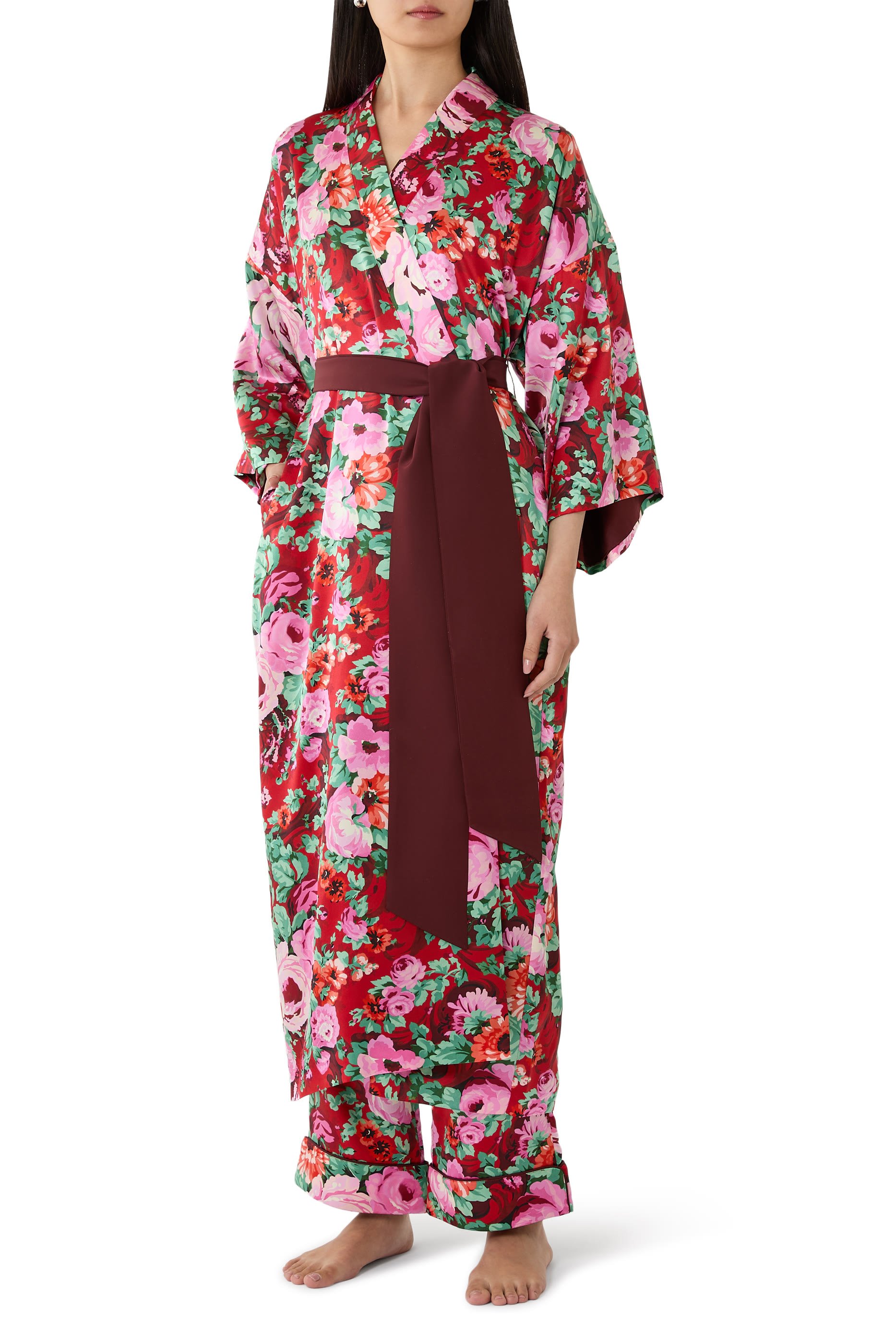 Queenie Moulin Floral Robe 