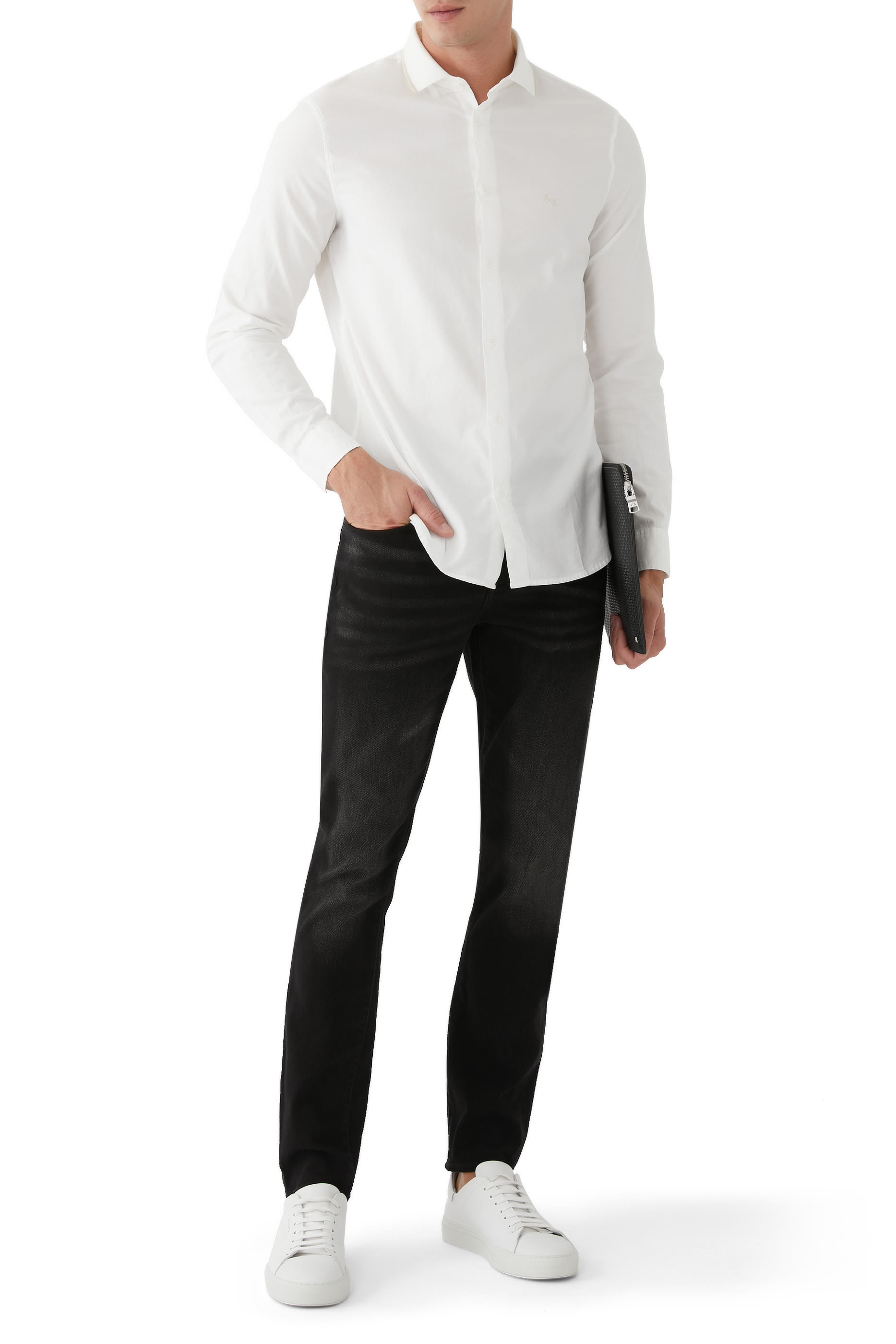 بنطال جينز جاي 14 بقصة ضيقة