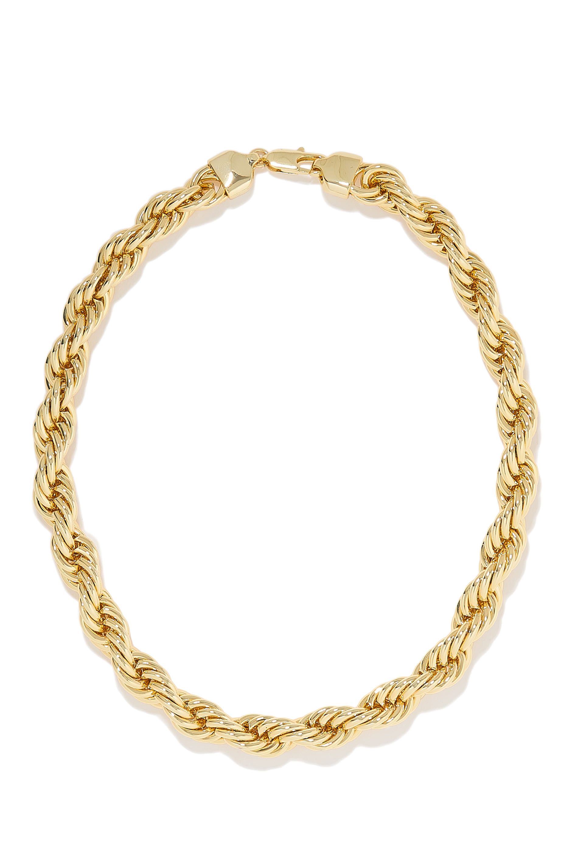 قلادة بتصميم حبل ملفوف