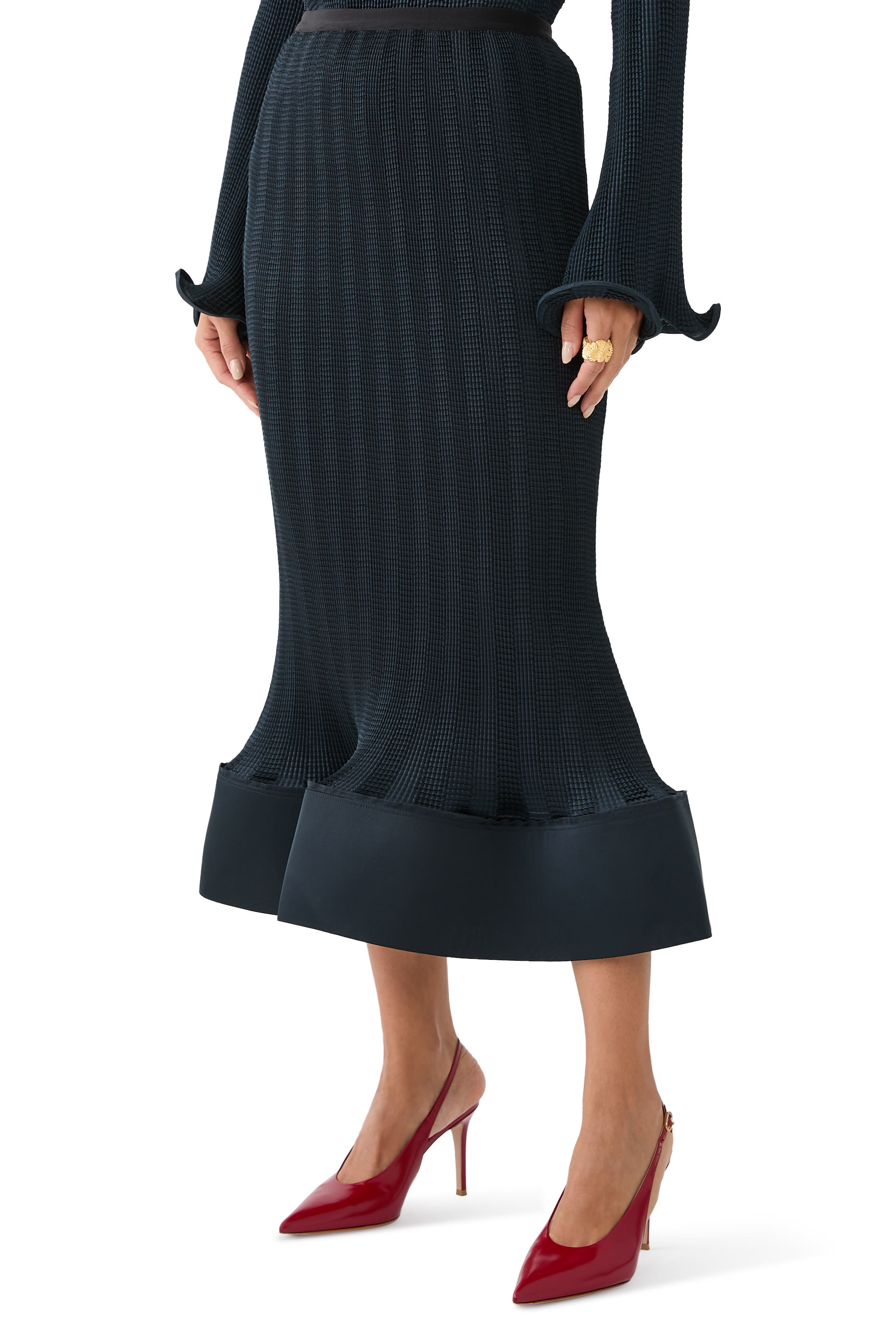 تنورة هوليس متوسطة الطول