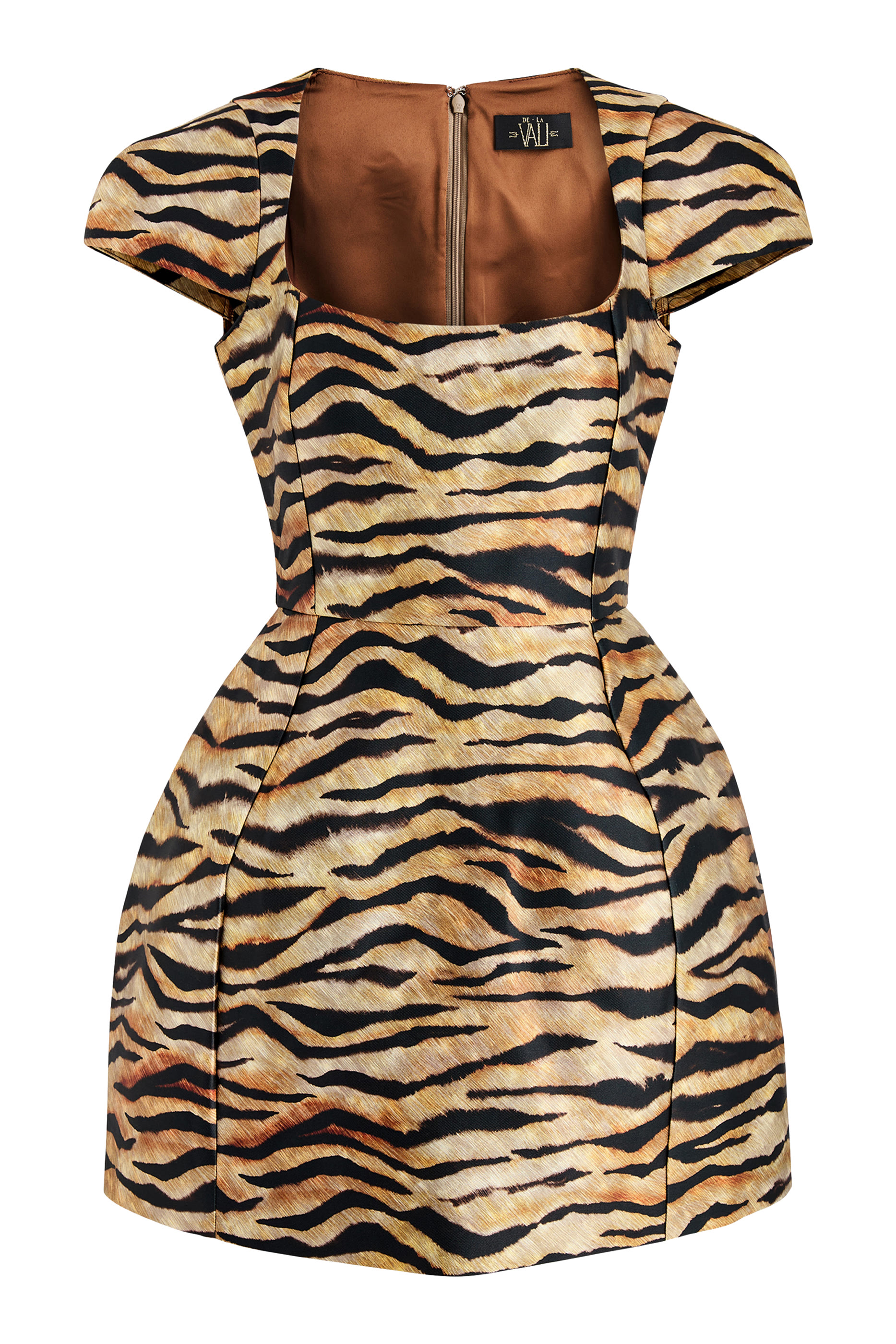 فستان قصير منتظم