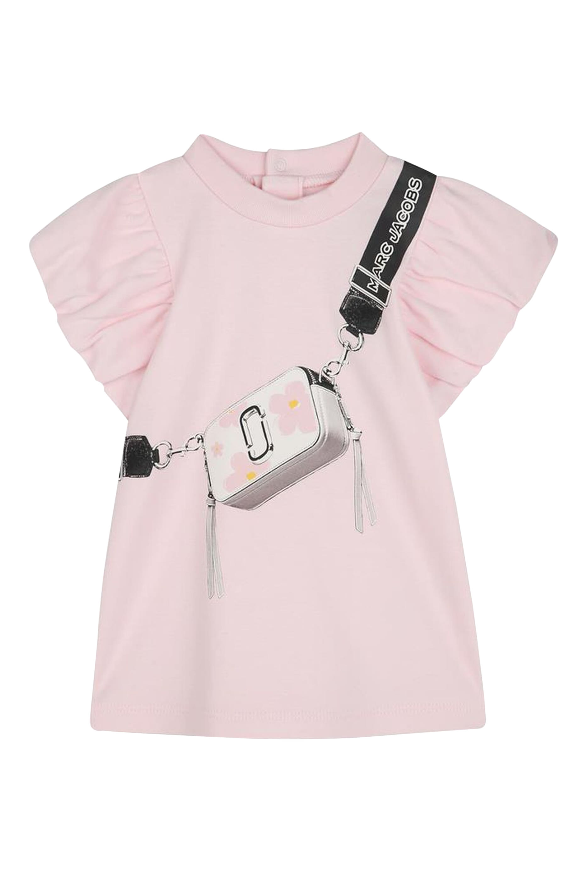 فستان بطبعة حقيبة قطن للأطفال