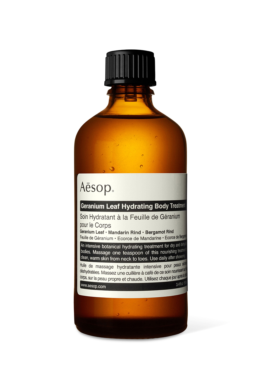 مستحضر علاجي مرطب للجسم بأوراق الغرنوقي