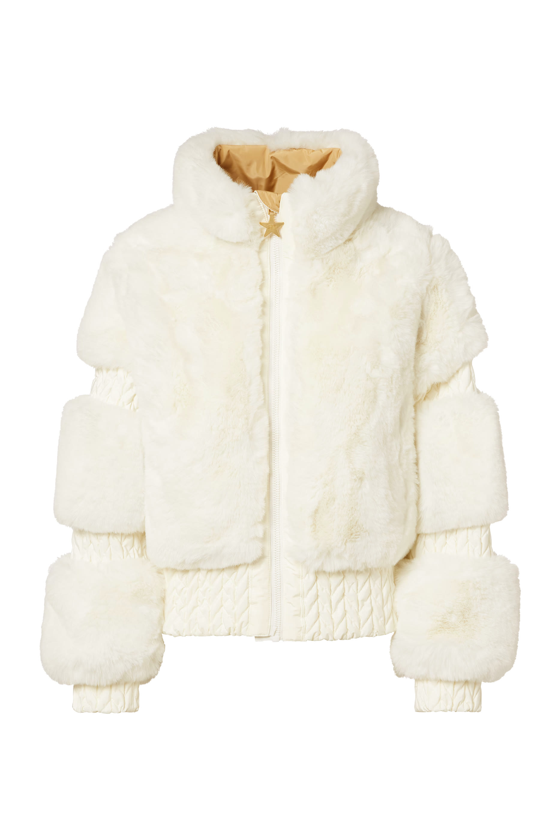 جاكيت تزلج بفرو