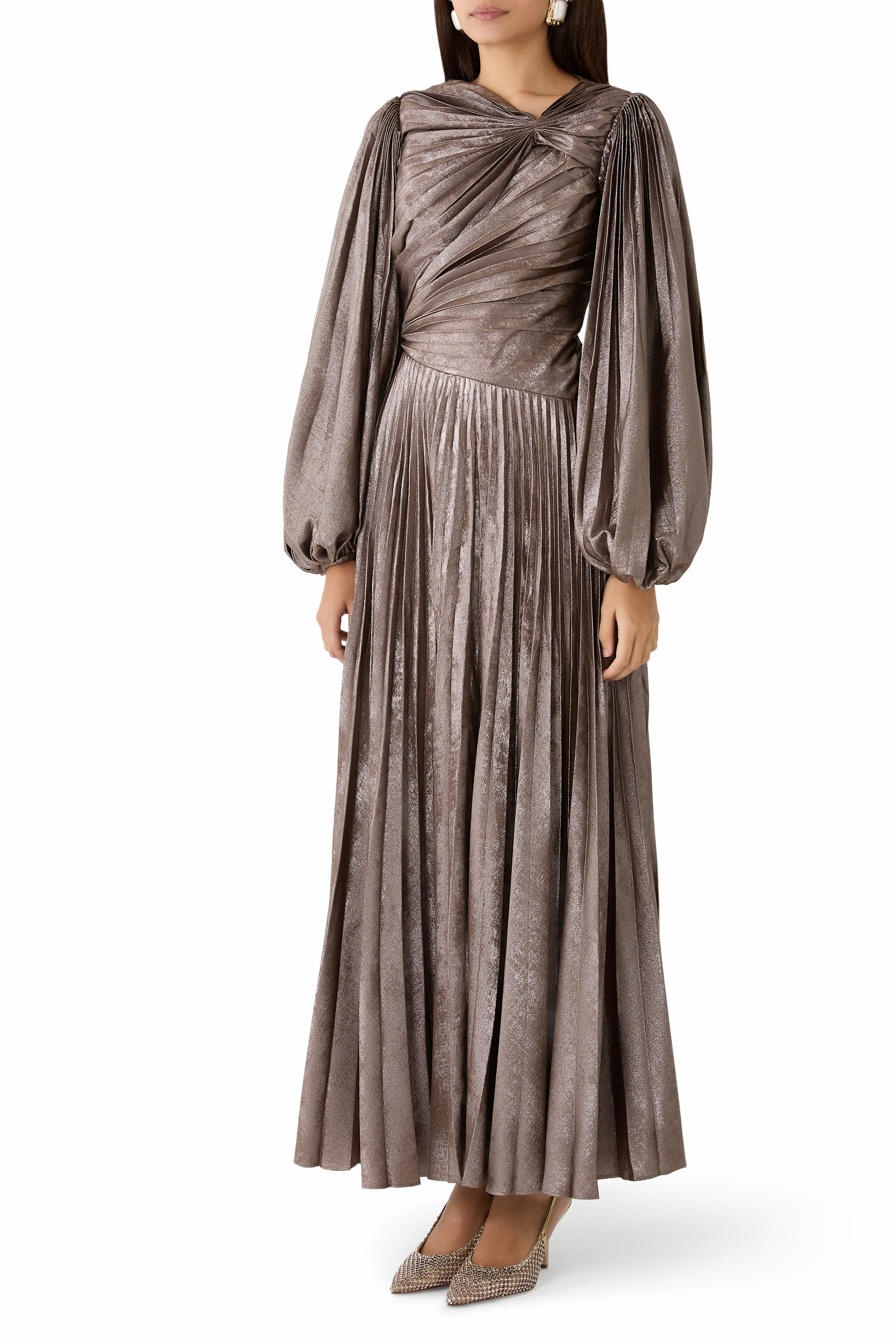 فستان هانويل طويل