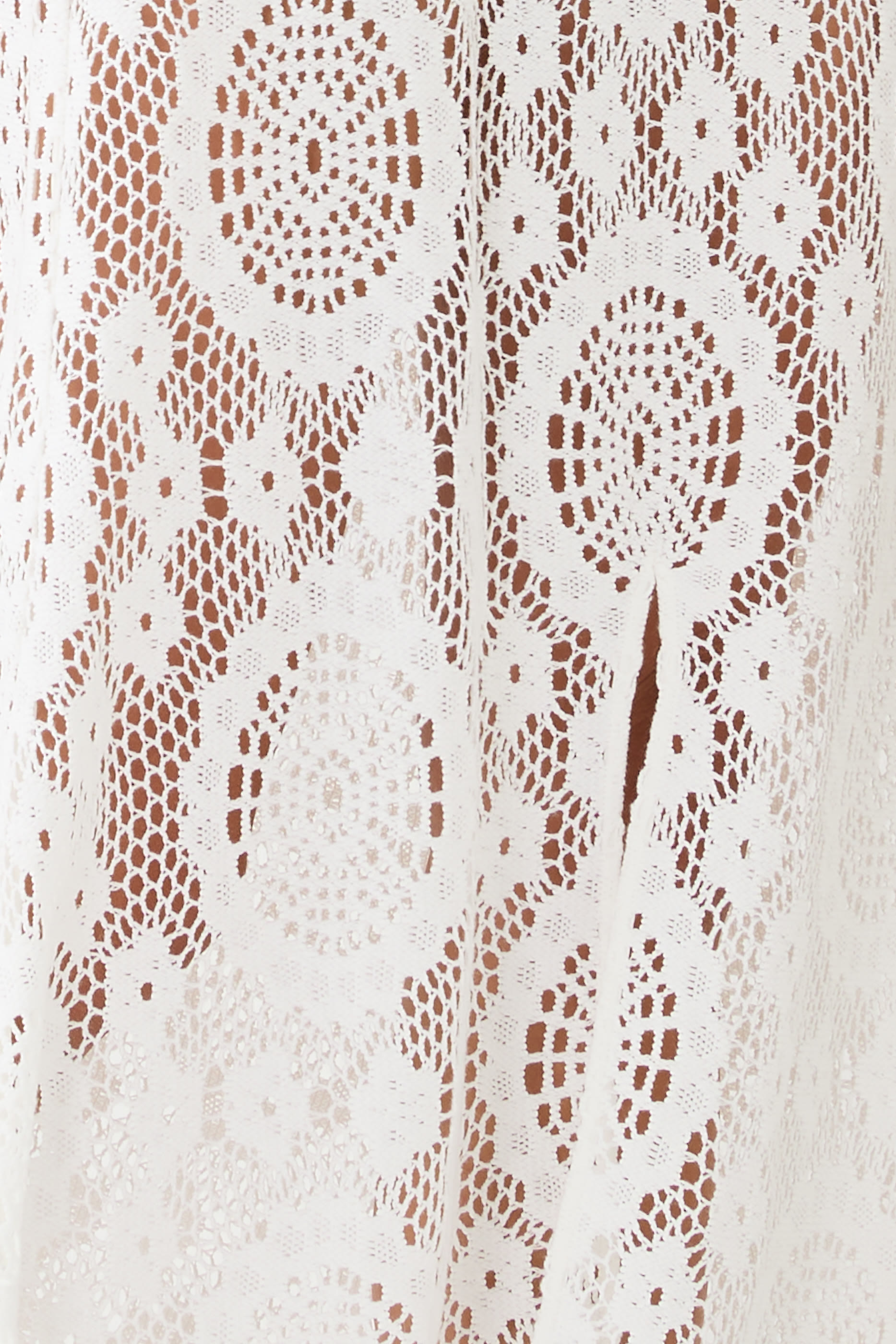 فستان هاوثورن بأربطة متوسط الطول