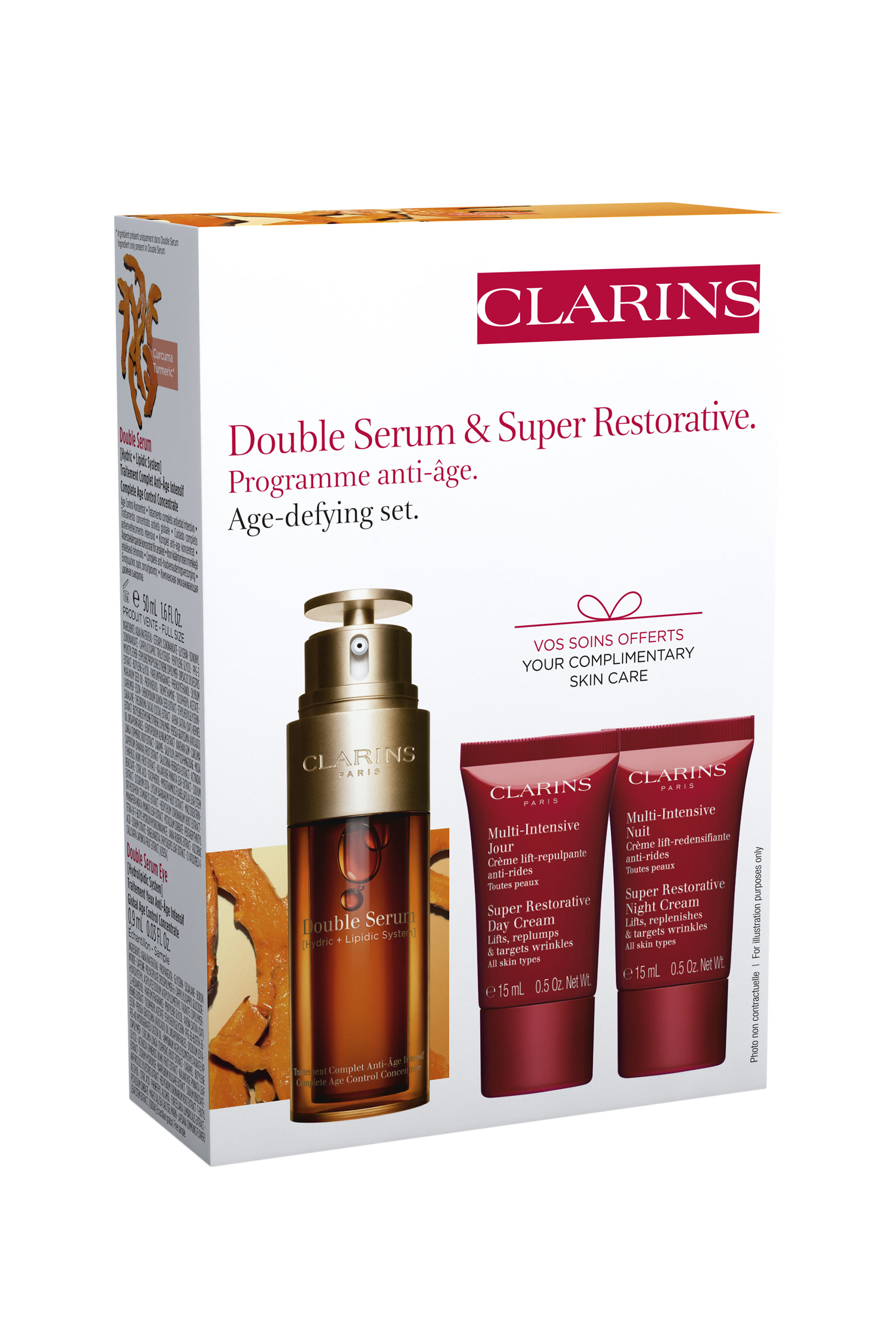 مجموعة سيروم مزدوج وكريم مالتي انتنسيف