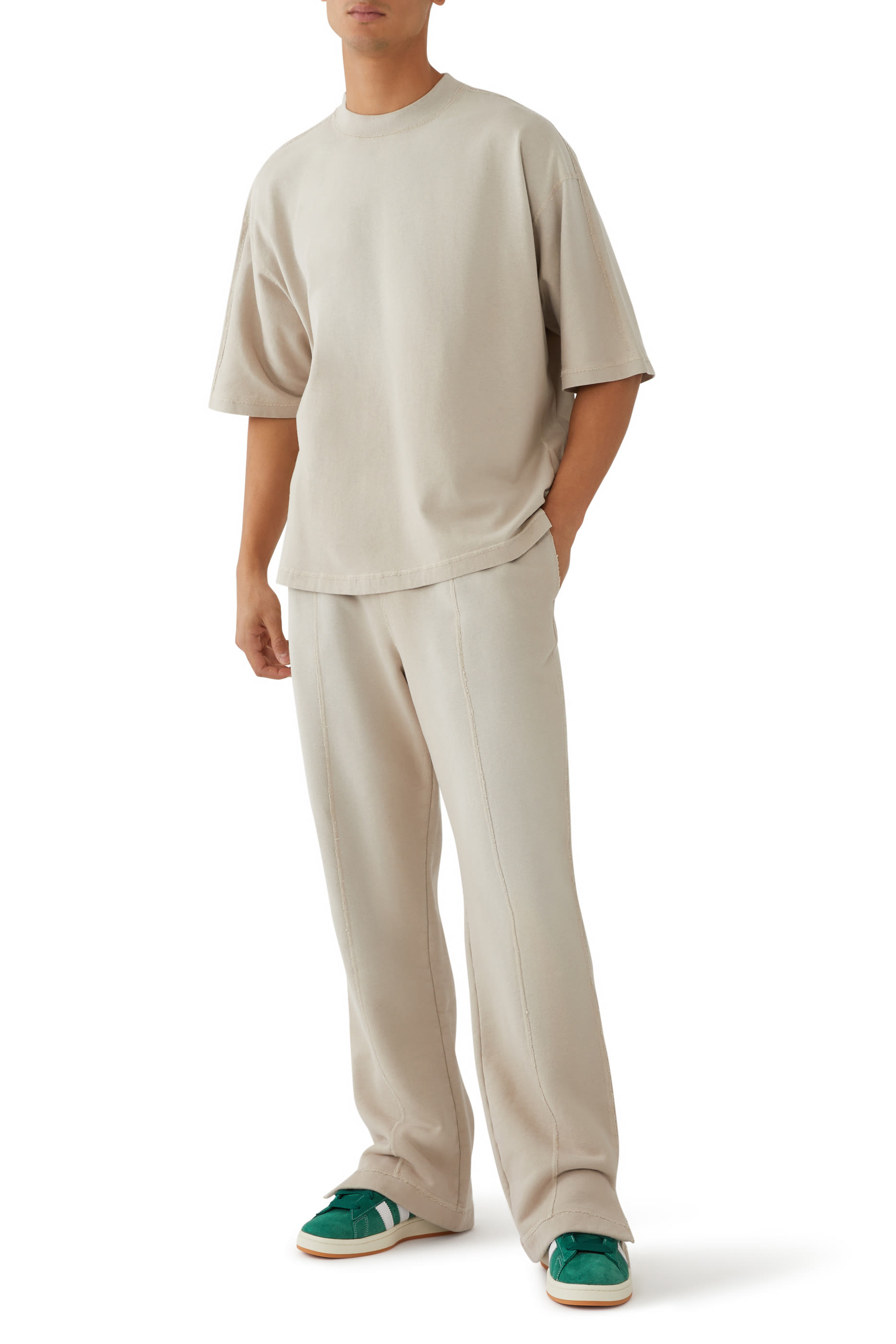 تيشيرت بحافة متدرجة