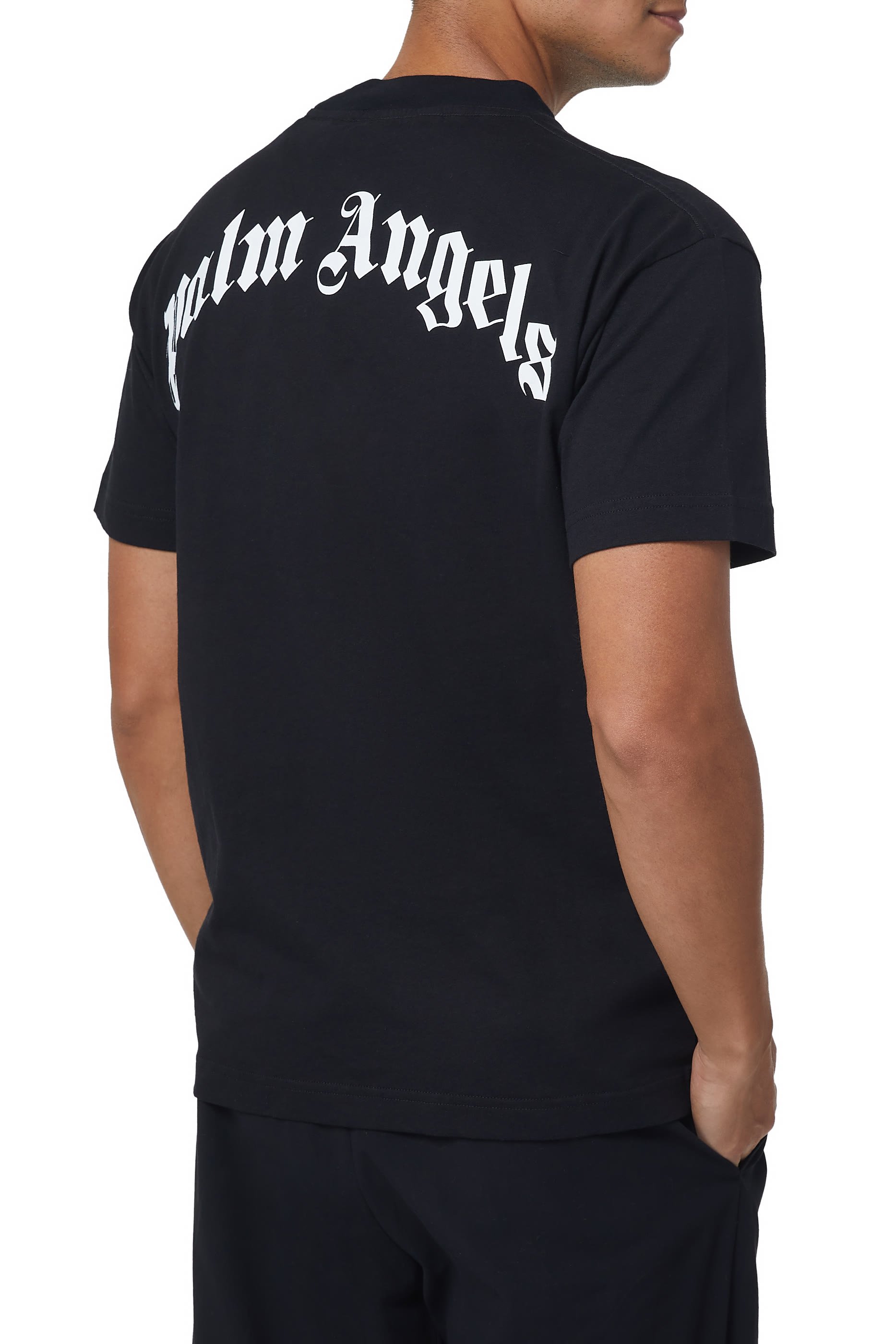 Shark-Print Logo T-Shirt