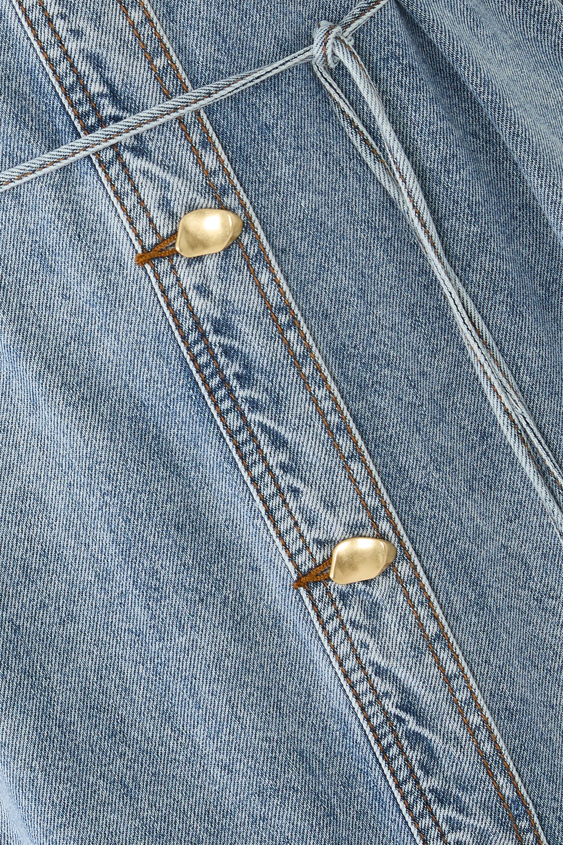 فستان أمارا طويل دنيم