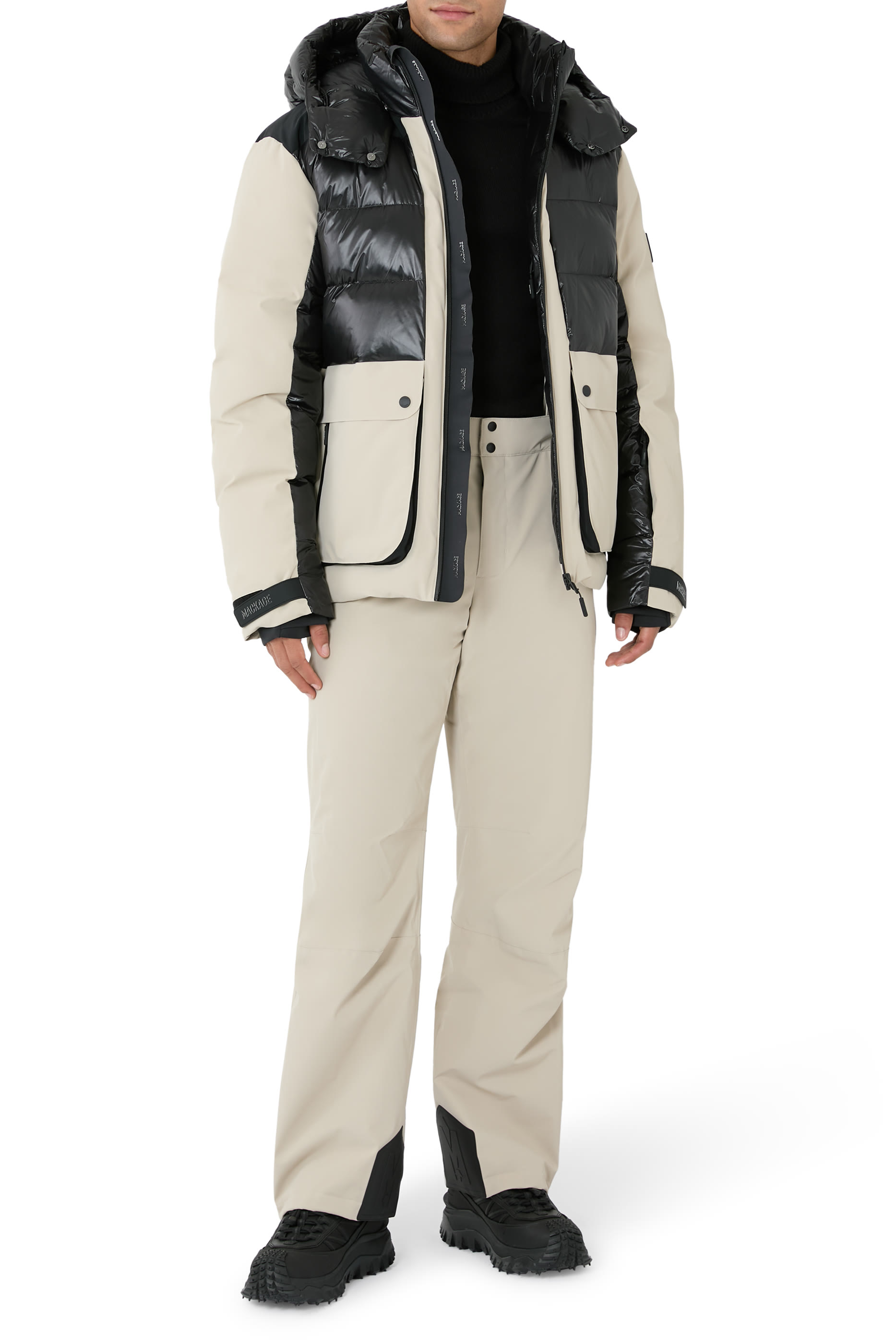 جاكيت تزلج كودي بتصميم مبطن بالزغب