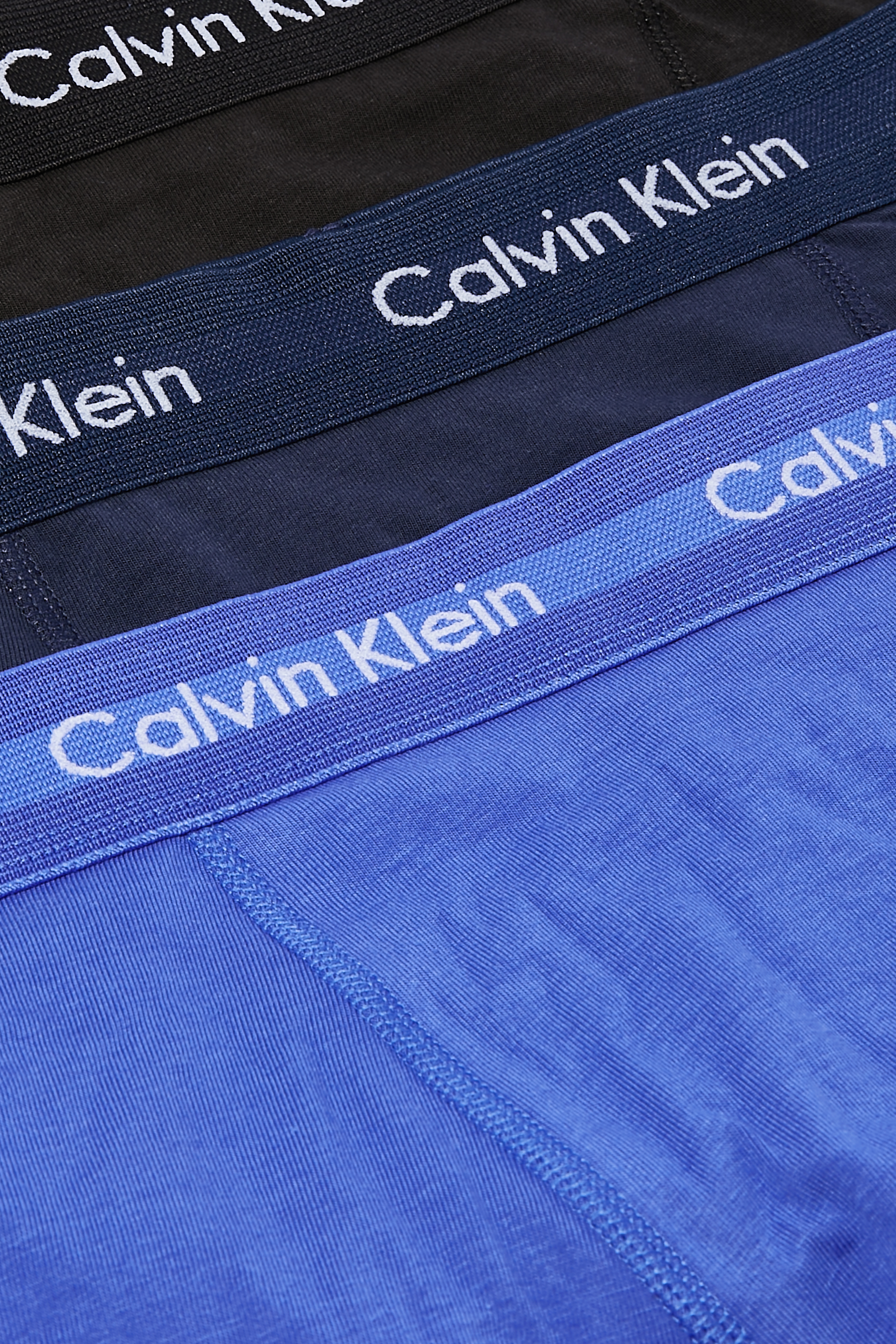 طقم بوكسر قطن مطاطي، 3 قطع