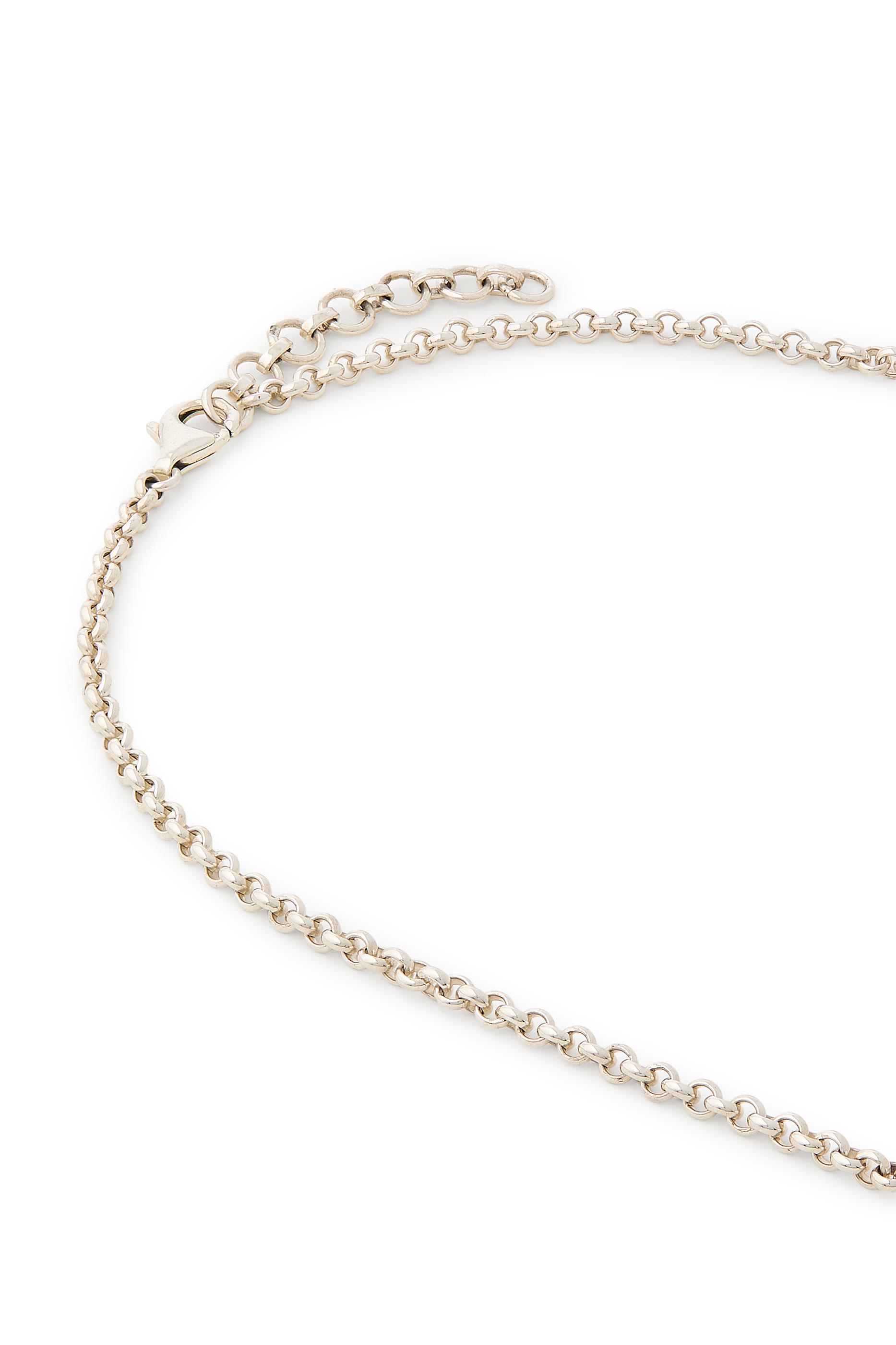 قلادة بدلاية مزينة بخط كوفي، فضة إسترلينية