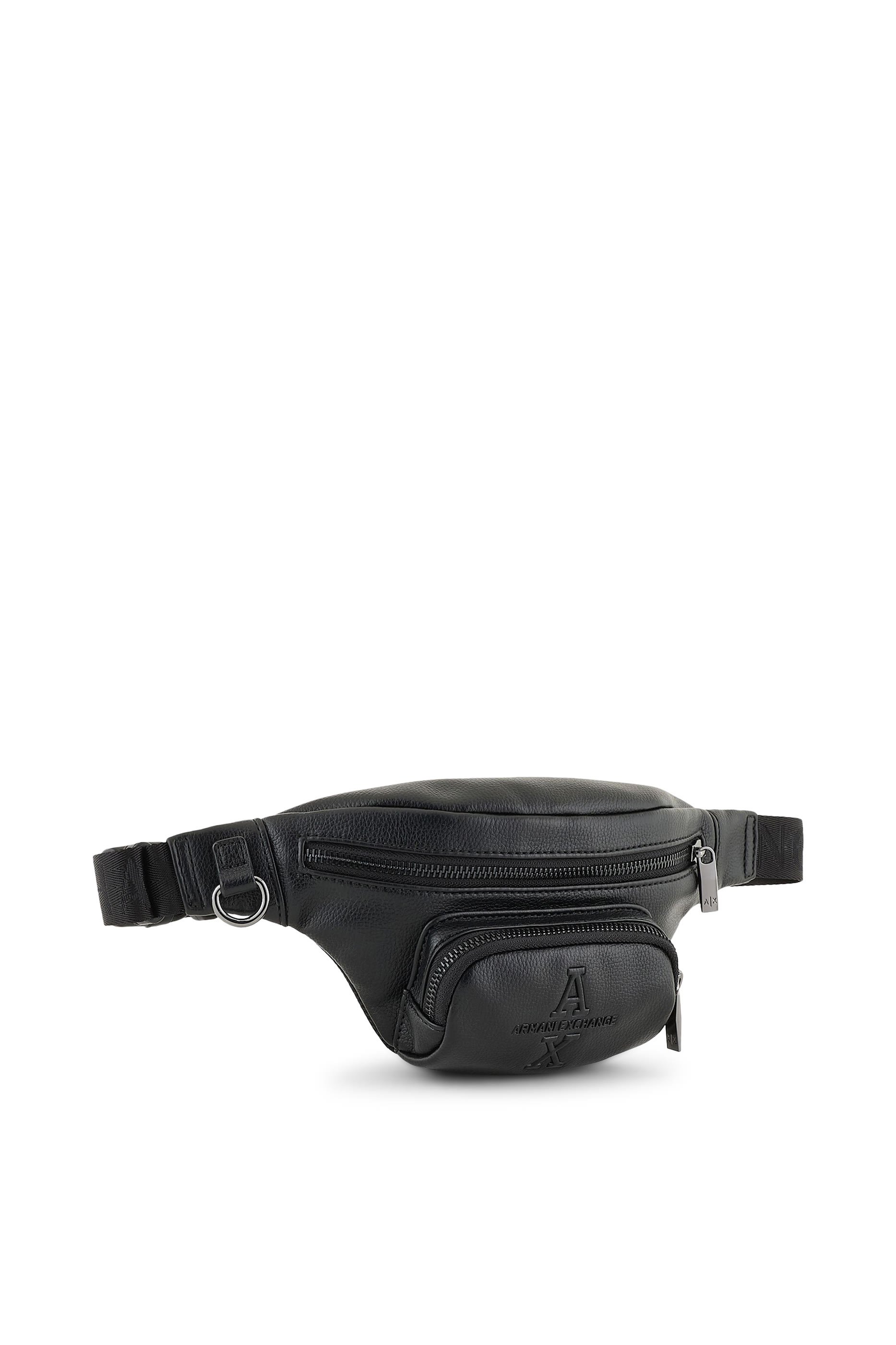 حقيبة خصر بحرفي شعار الماركة