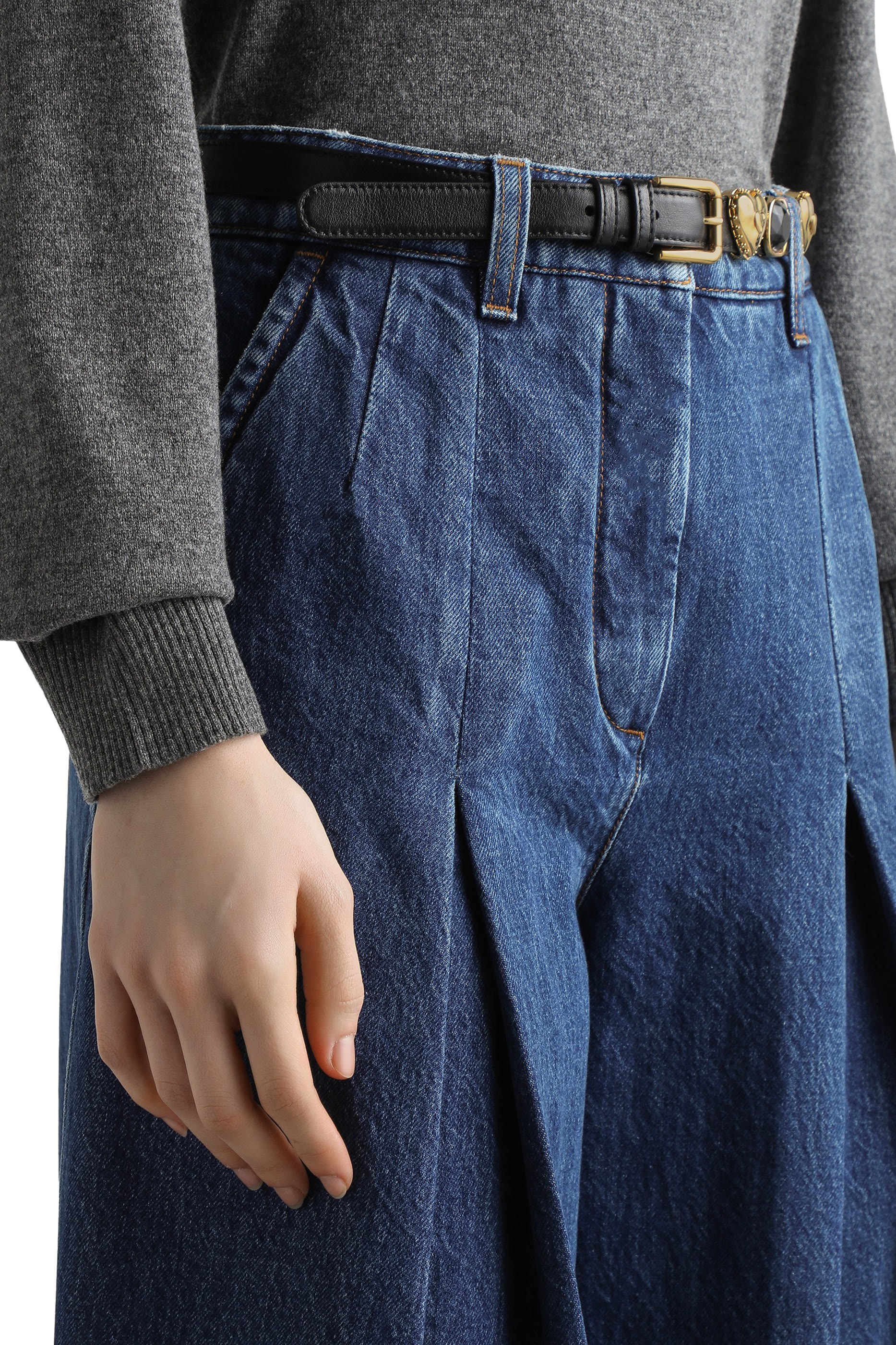 بنطال جينز بخمس جيوب دنيم