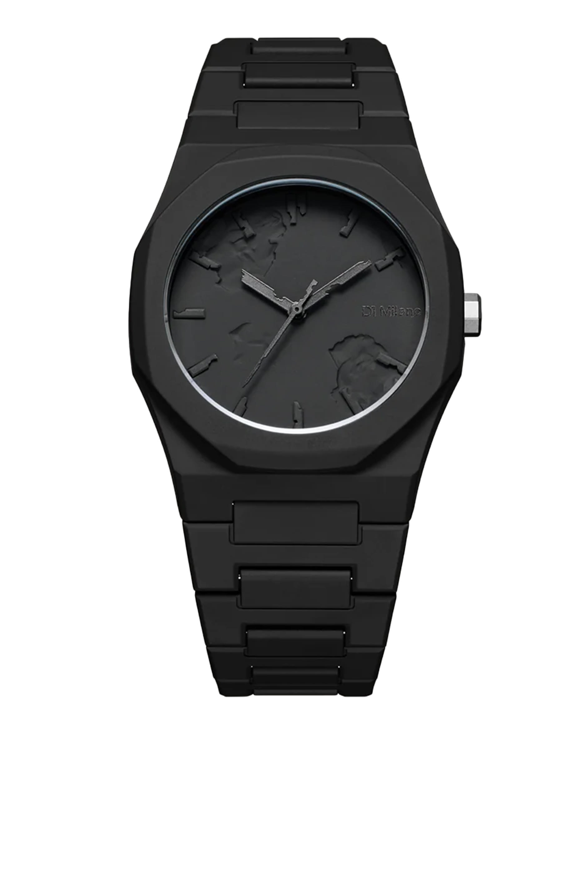 ساعة بنقشة متشققة بولي كربونات