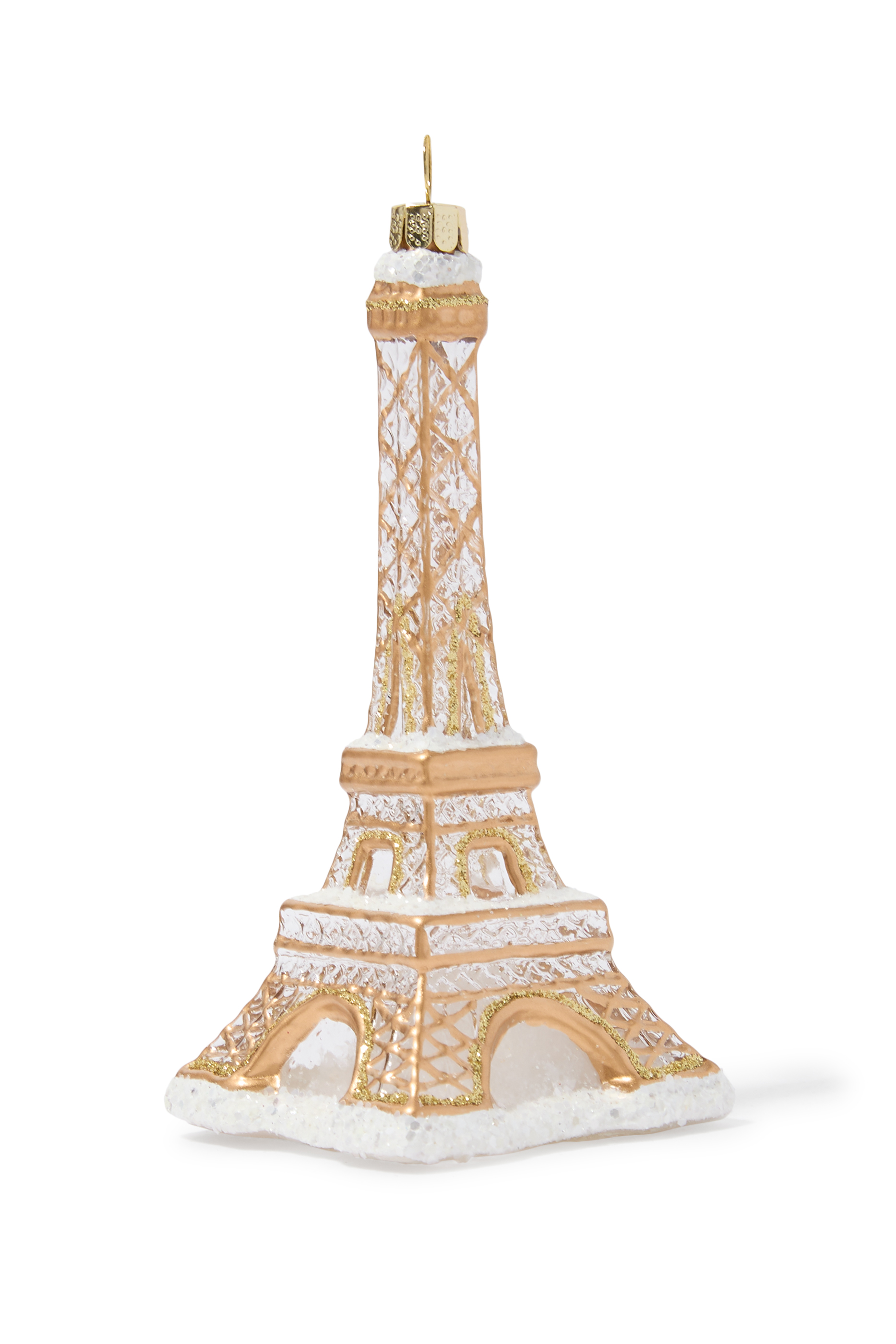 Glass Eiffel Tower Ornament