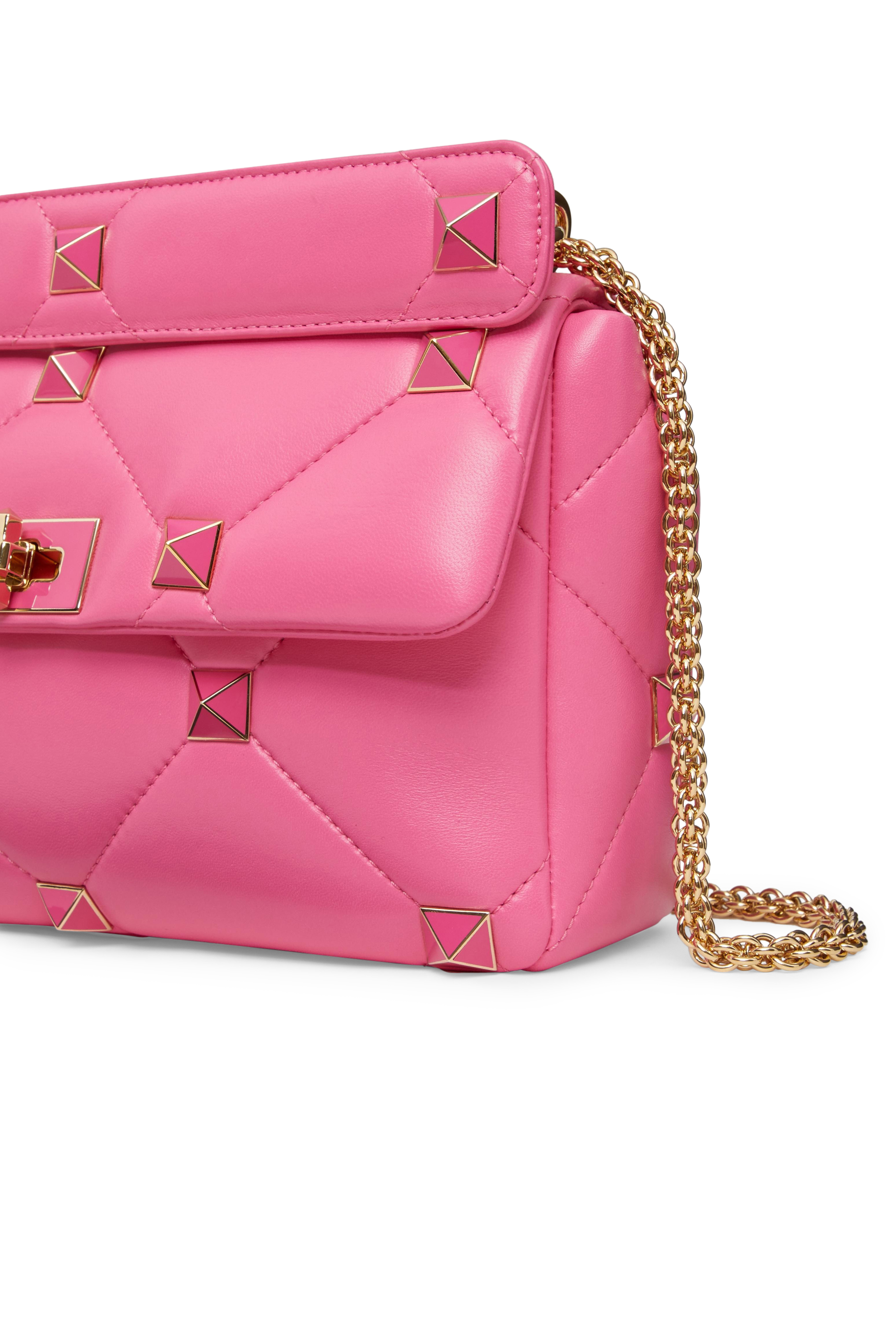 حقيبة فالنتينو غارافاني رومان مرصعة بحلي