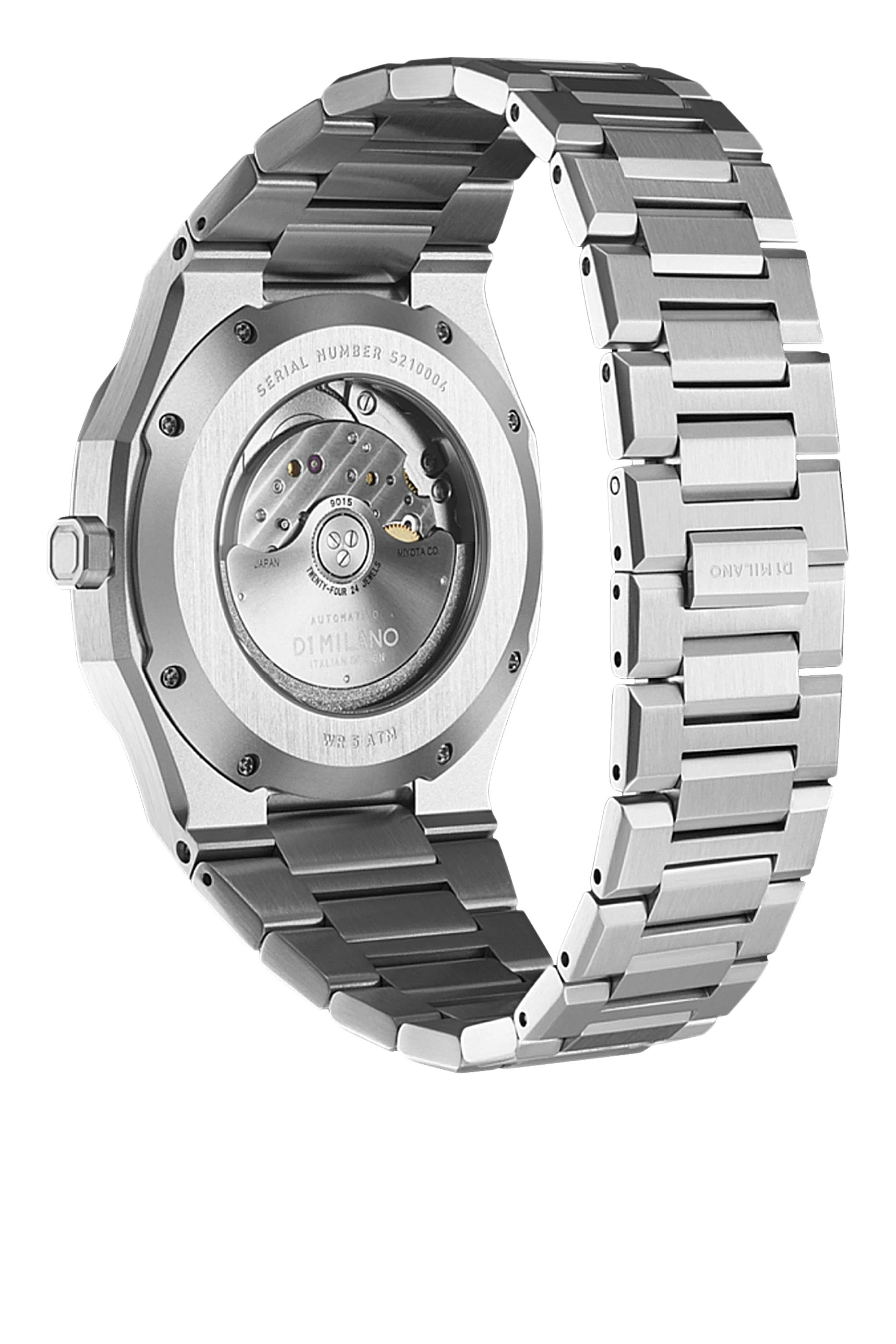 ساعة أوتوماتيكو بمينا أزرق