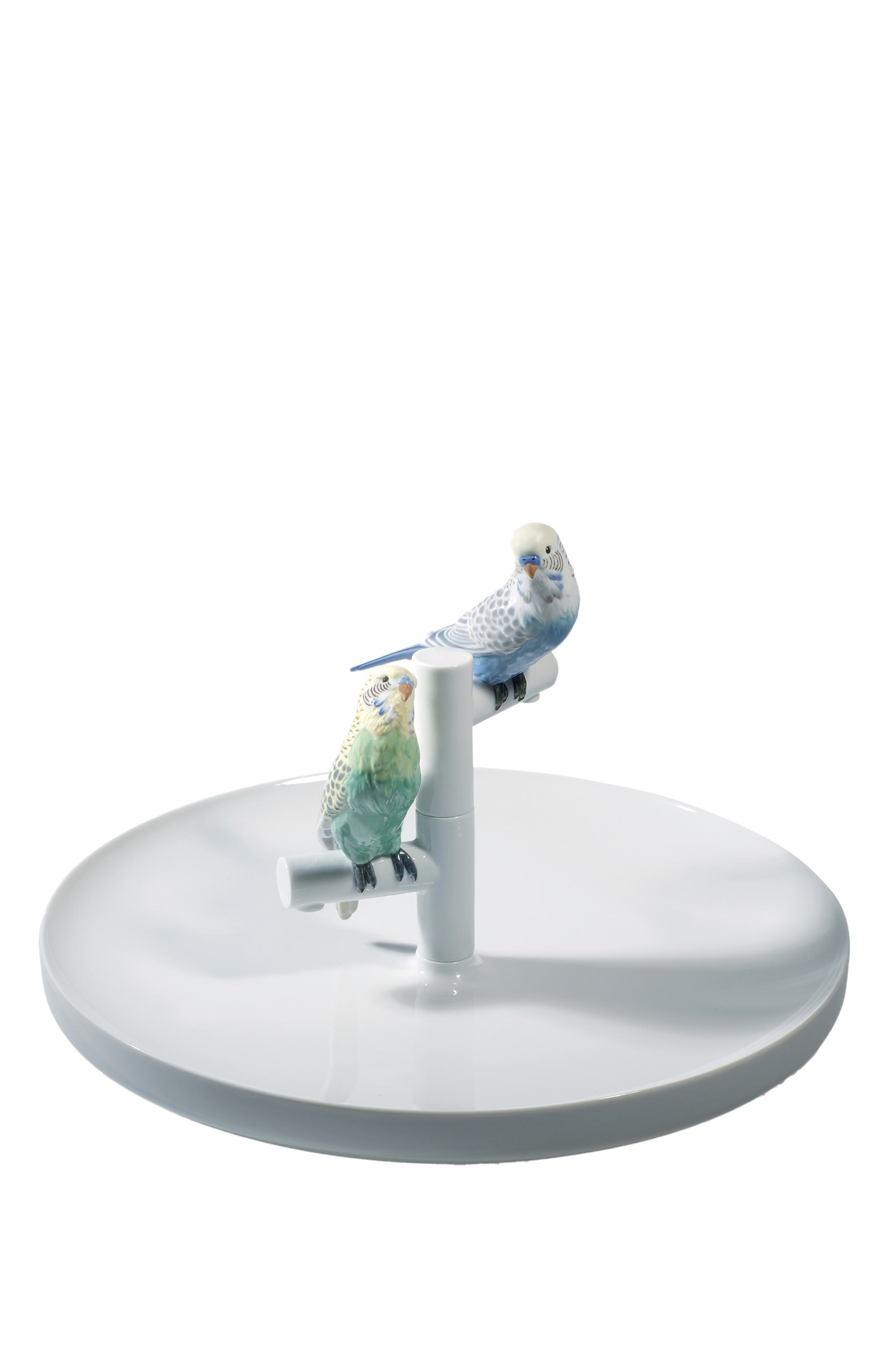 قطعة ديكور تمثال عصافير اللحب