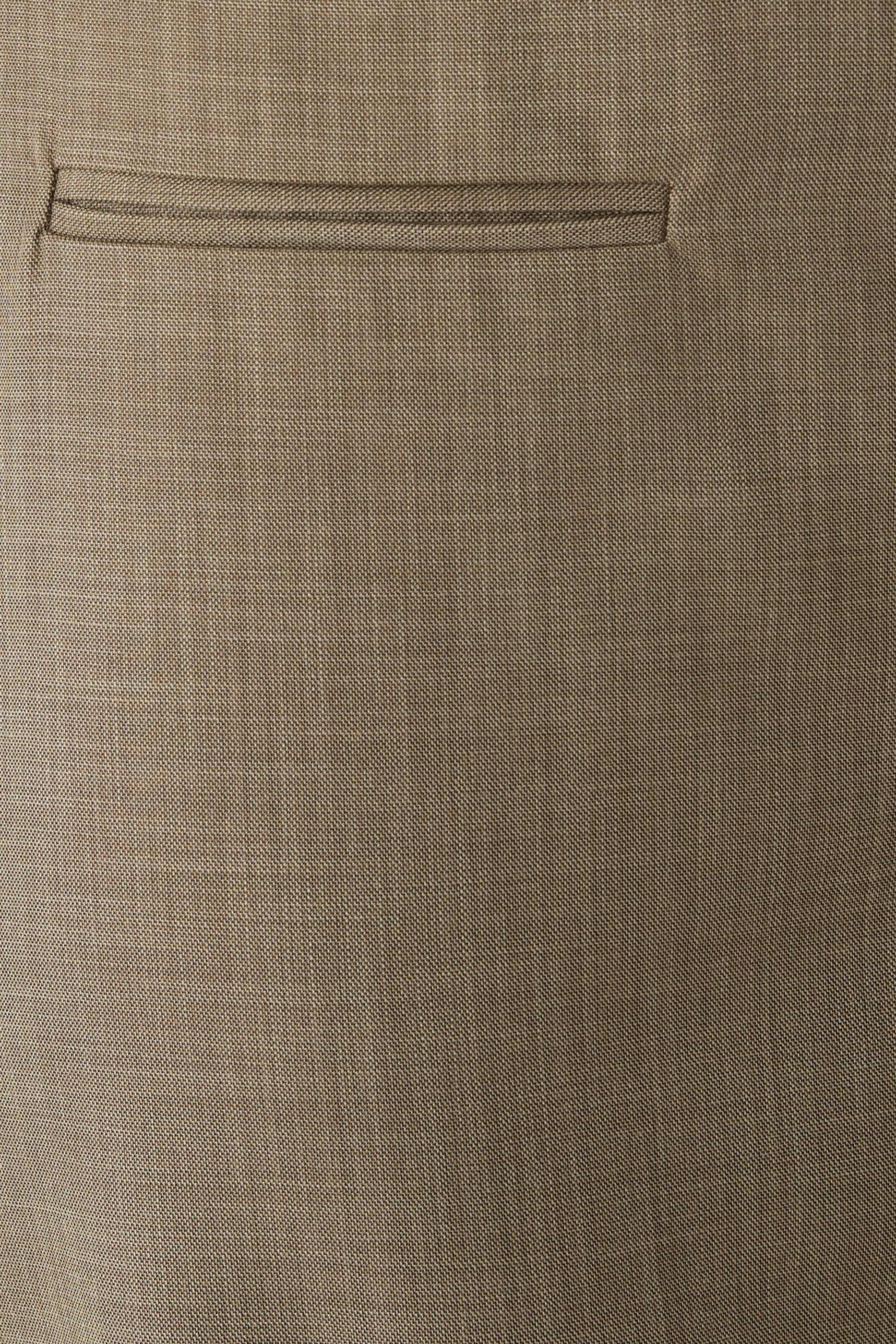 بنطال اشر بقصة ساق واسعة 