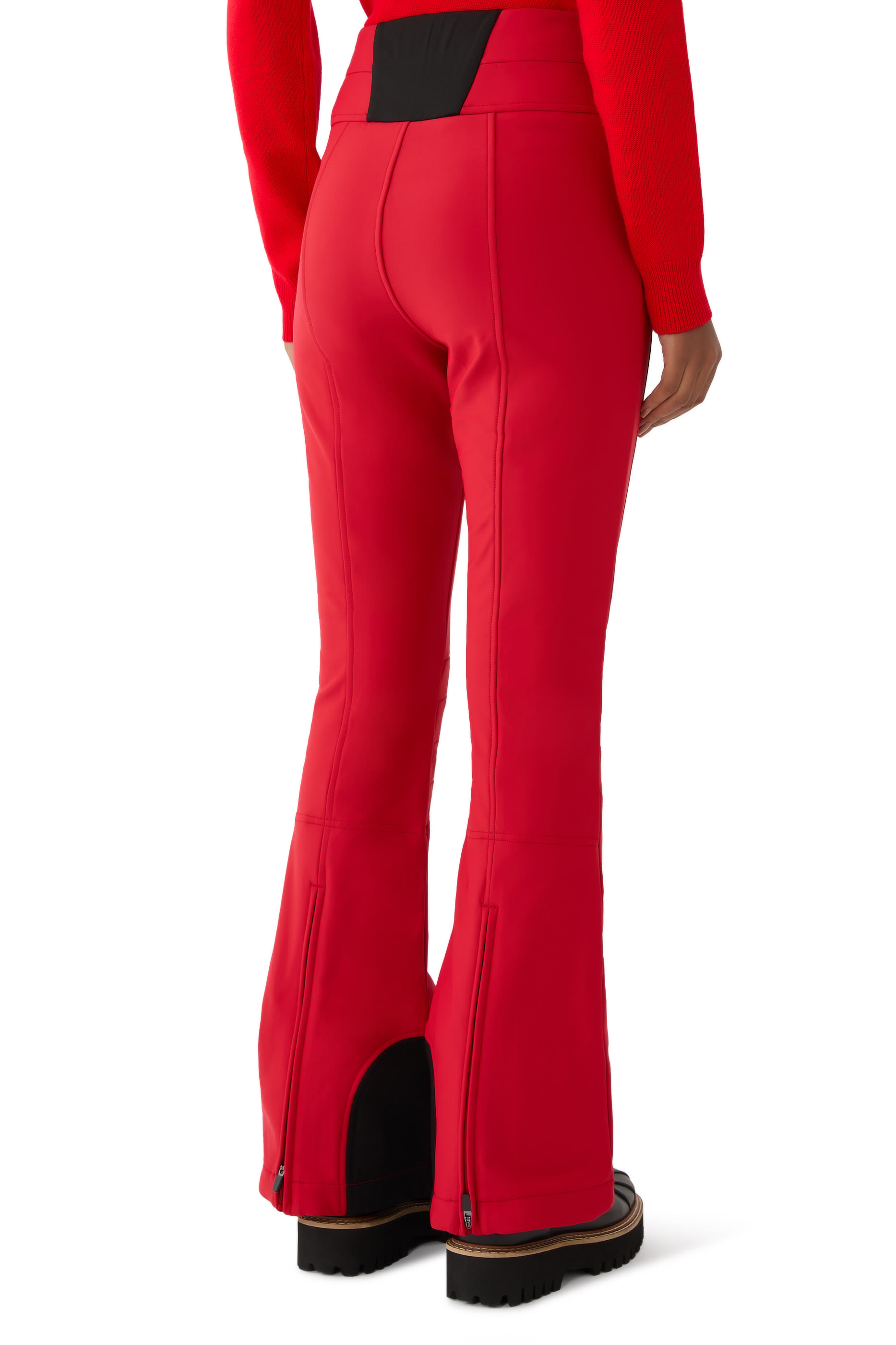 بنطال تزلج أورورا واسع بخصر مرتفع