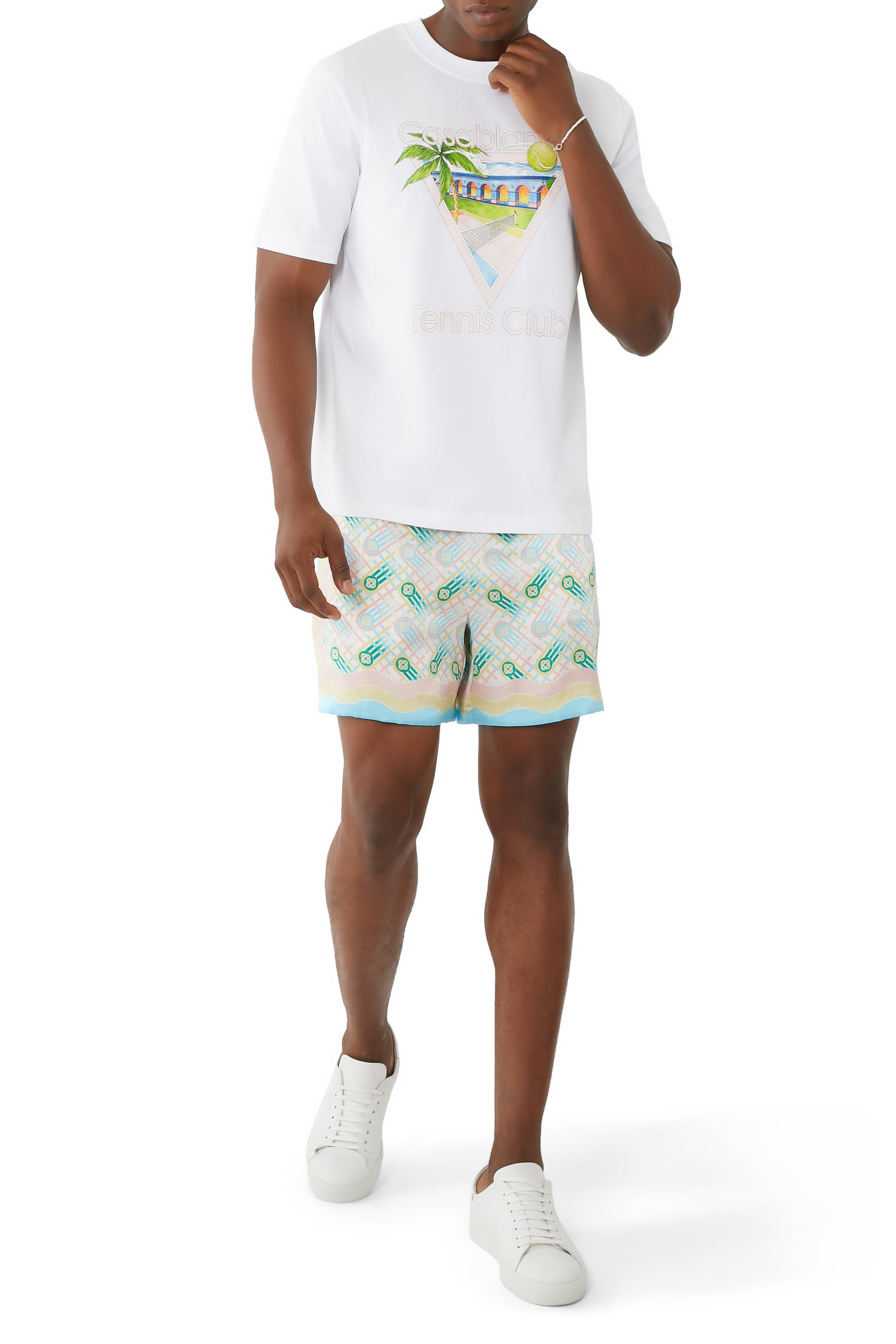 تيشيرت بطبعات تنيس كلوب آيكون