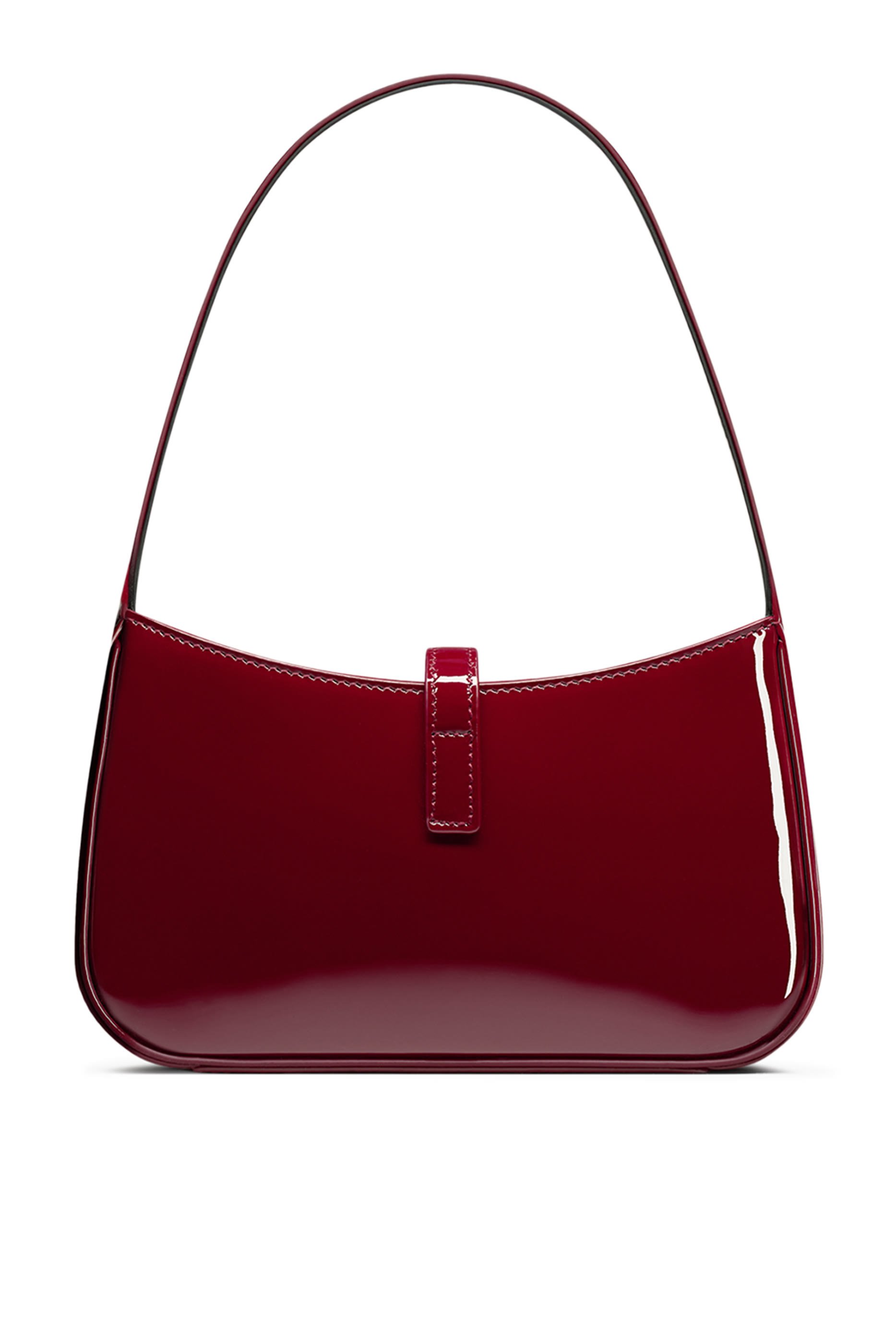 حقيبة لو 5 اي 7 صغيرة جلد لامع 