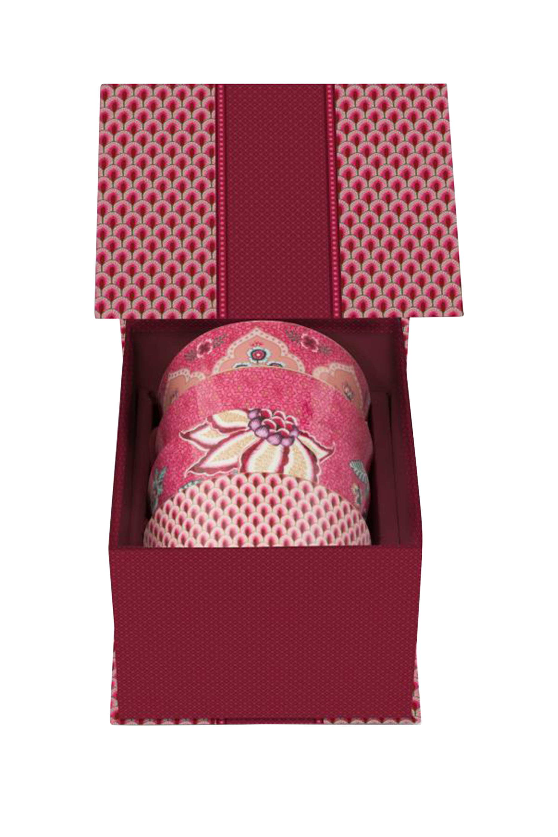 طقم هدايا أوعية بنقشة أورينتال فلاور فستيفال