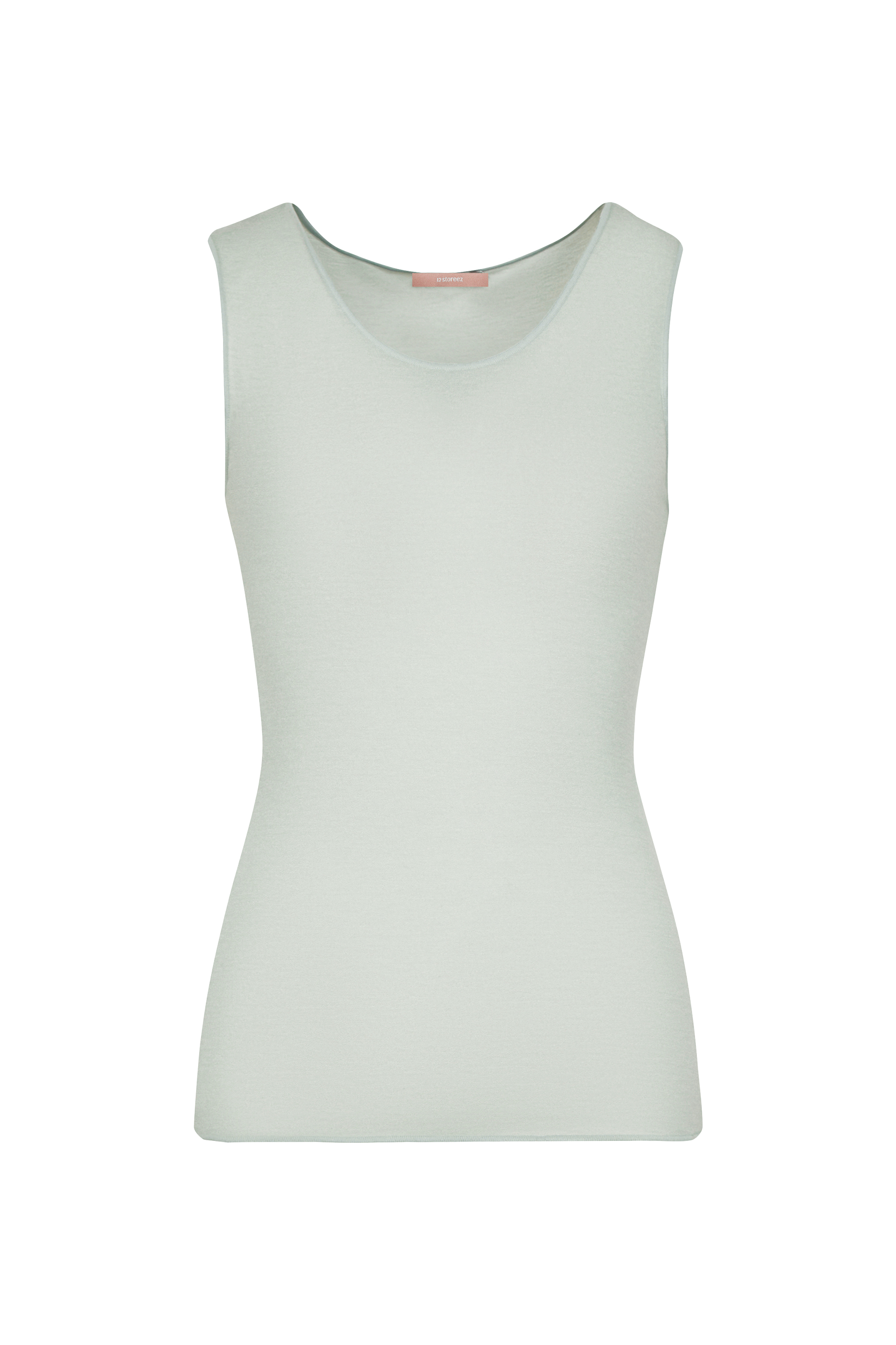 بلوزة منسوجة بلا أكمام