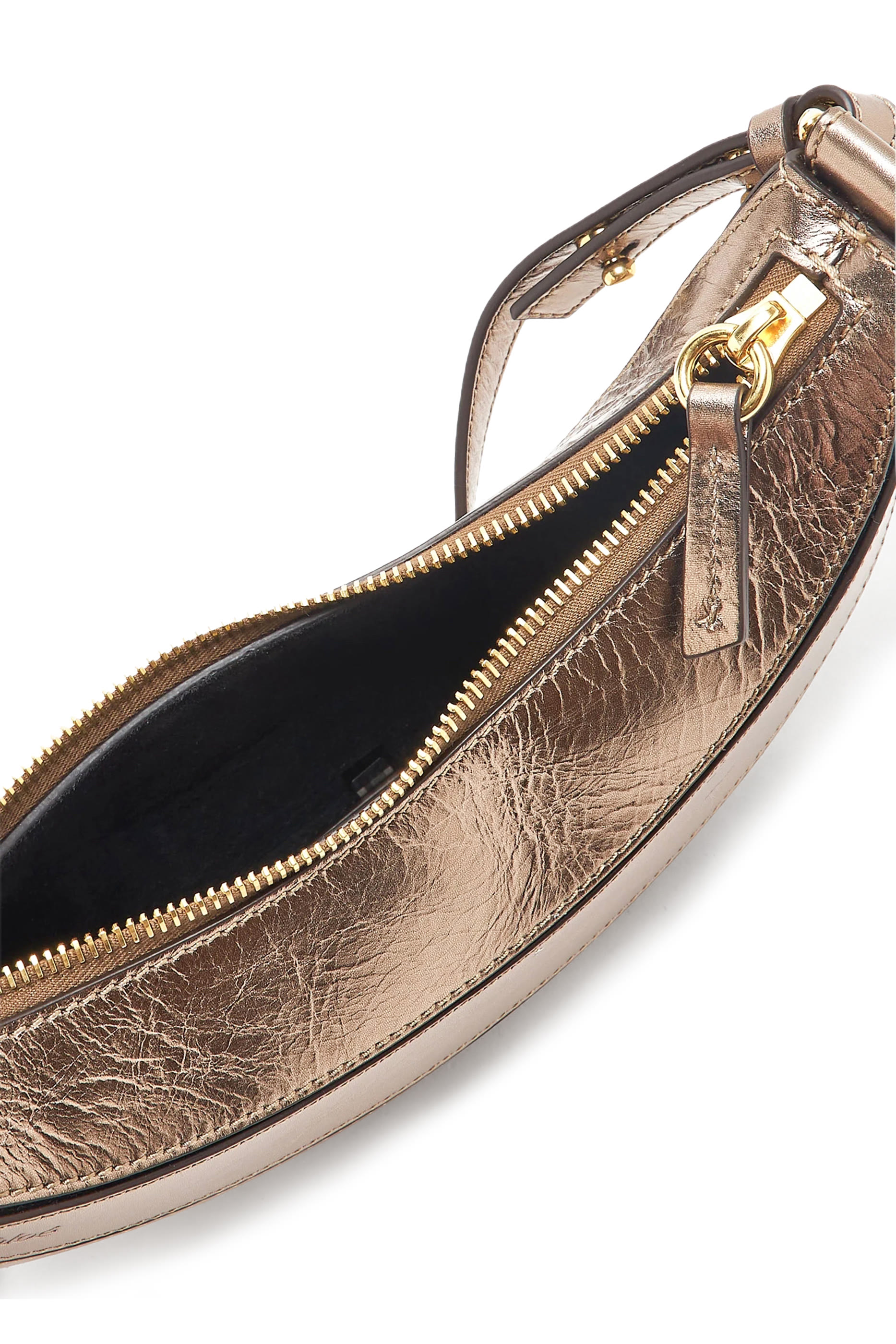 حقيبة كروس بانانا جلد بارز الملمس