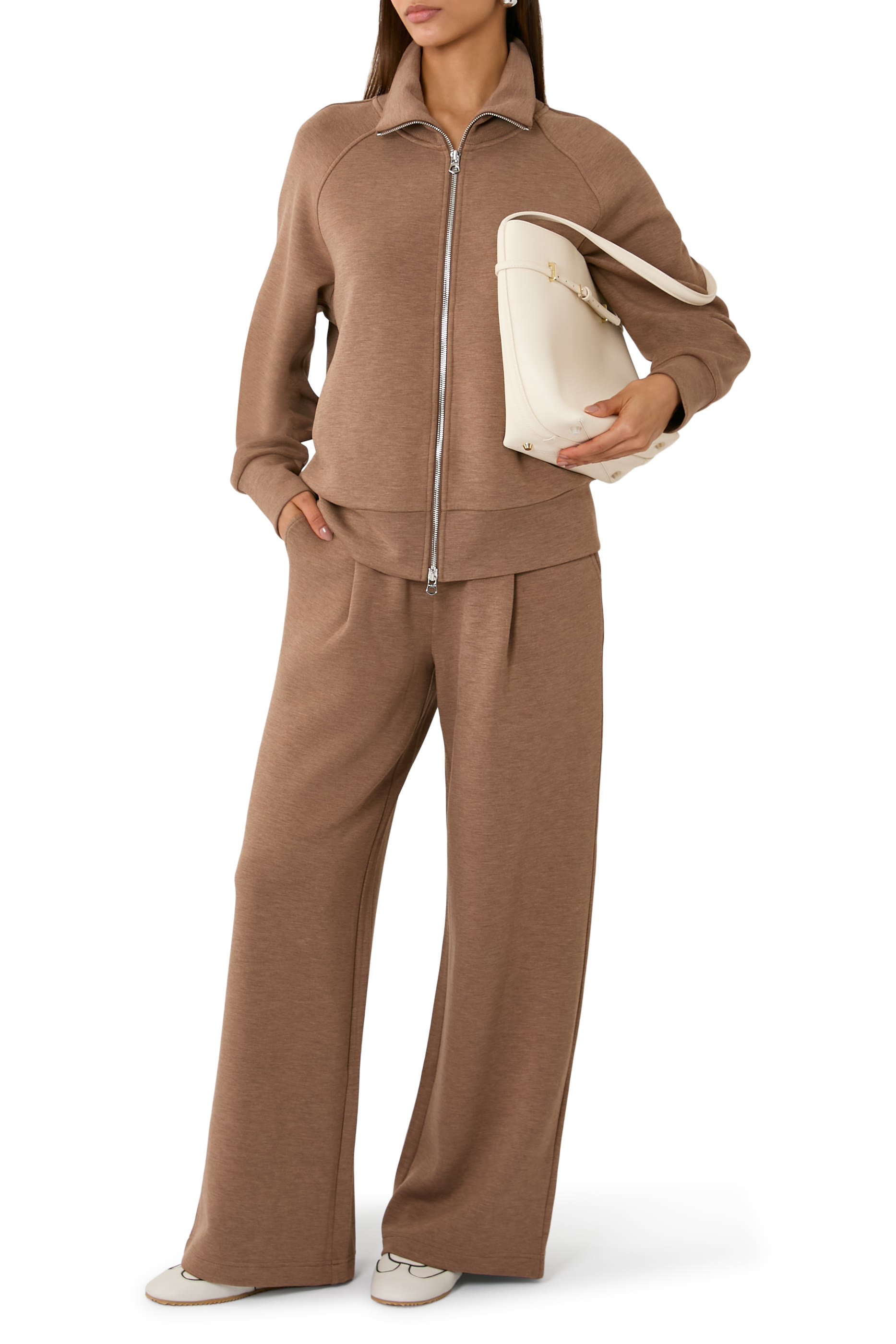 بنطال بقصة ساق واسعة جدا 29.5 بوصة