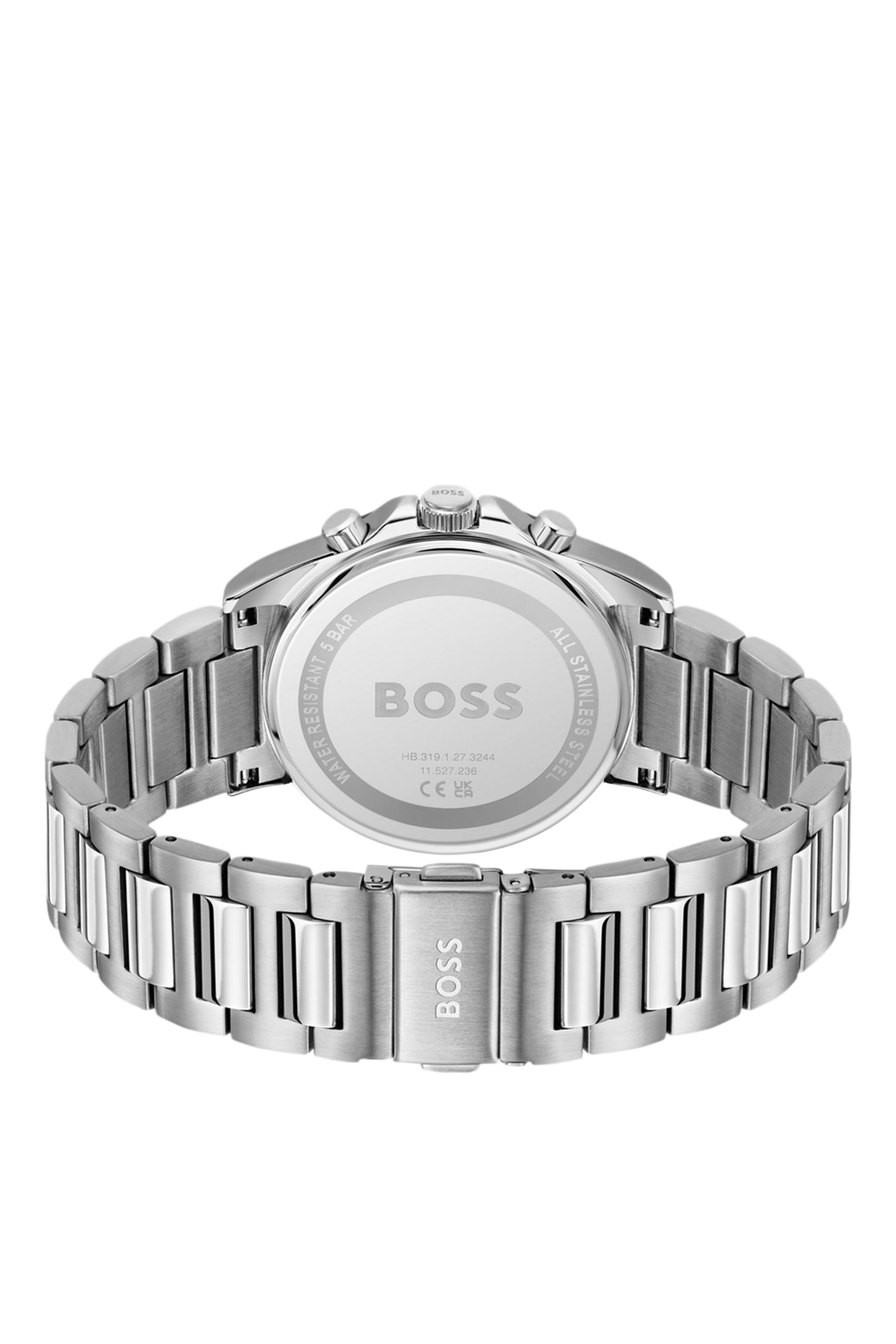 ساعة كرونوغراف بسوار بحلقات H