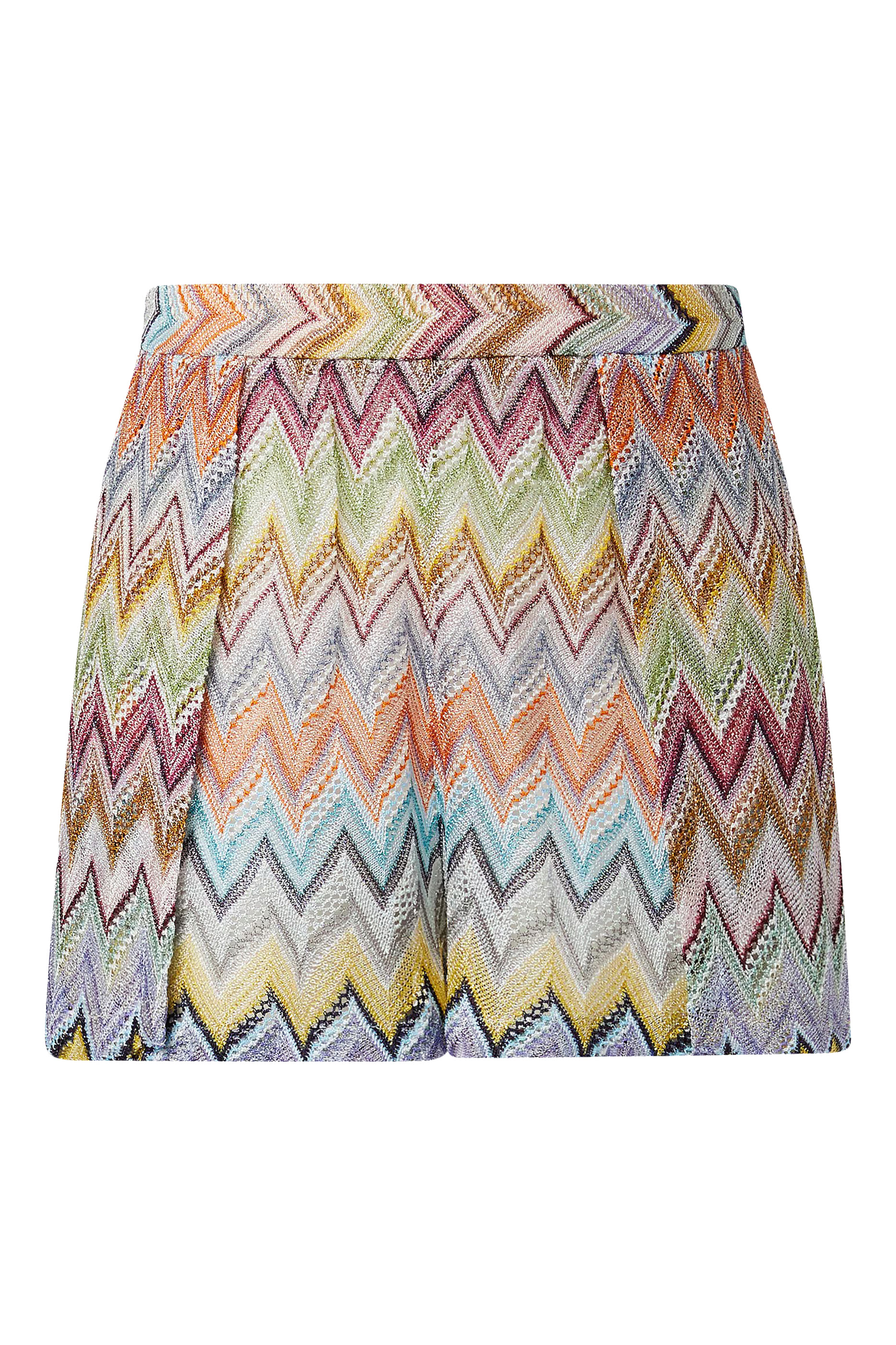 شورت دانتيل راشيل ماريه بنقشة خطوط متعرجة