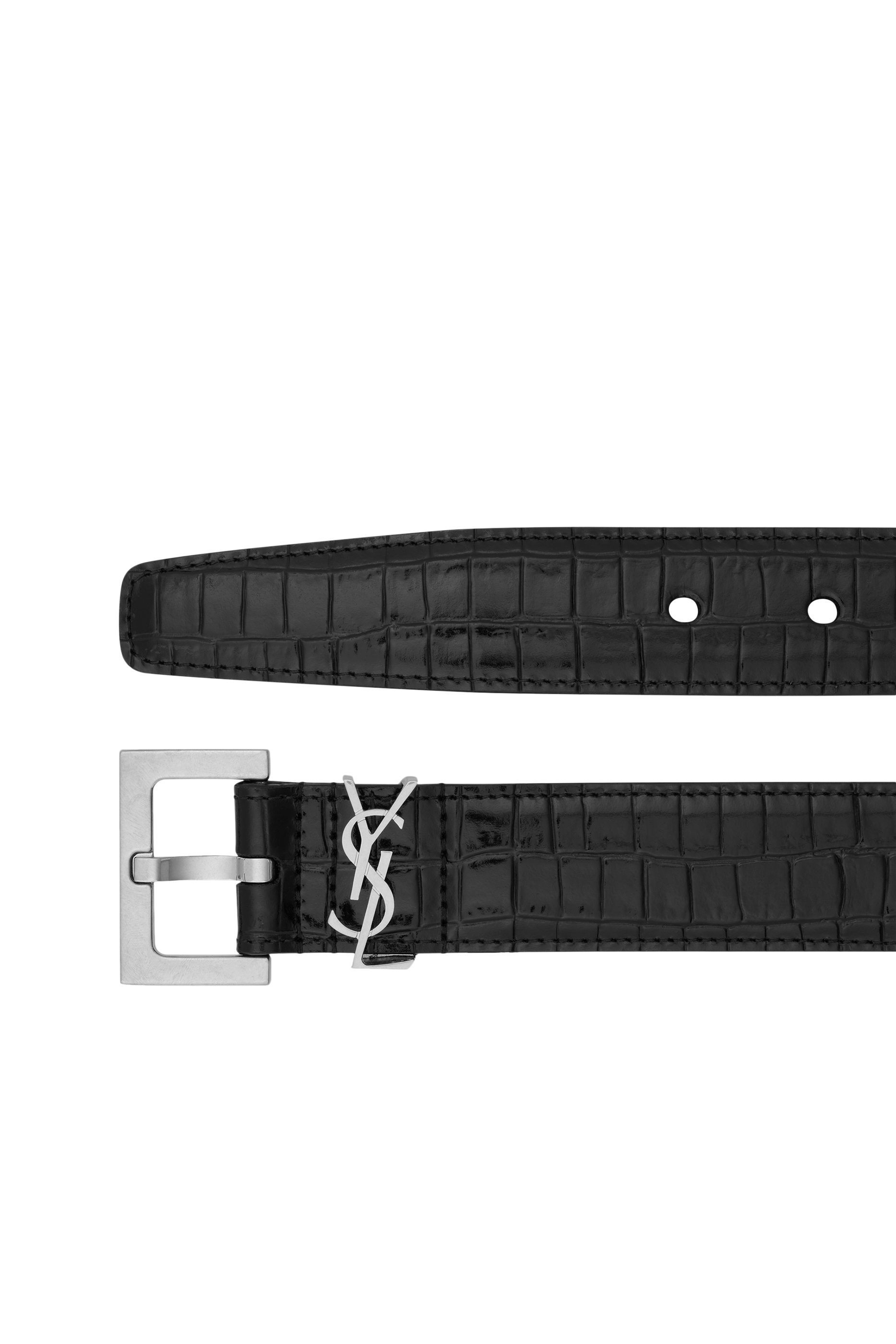 حزام كاساندر بنقشة جلد التمساح