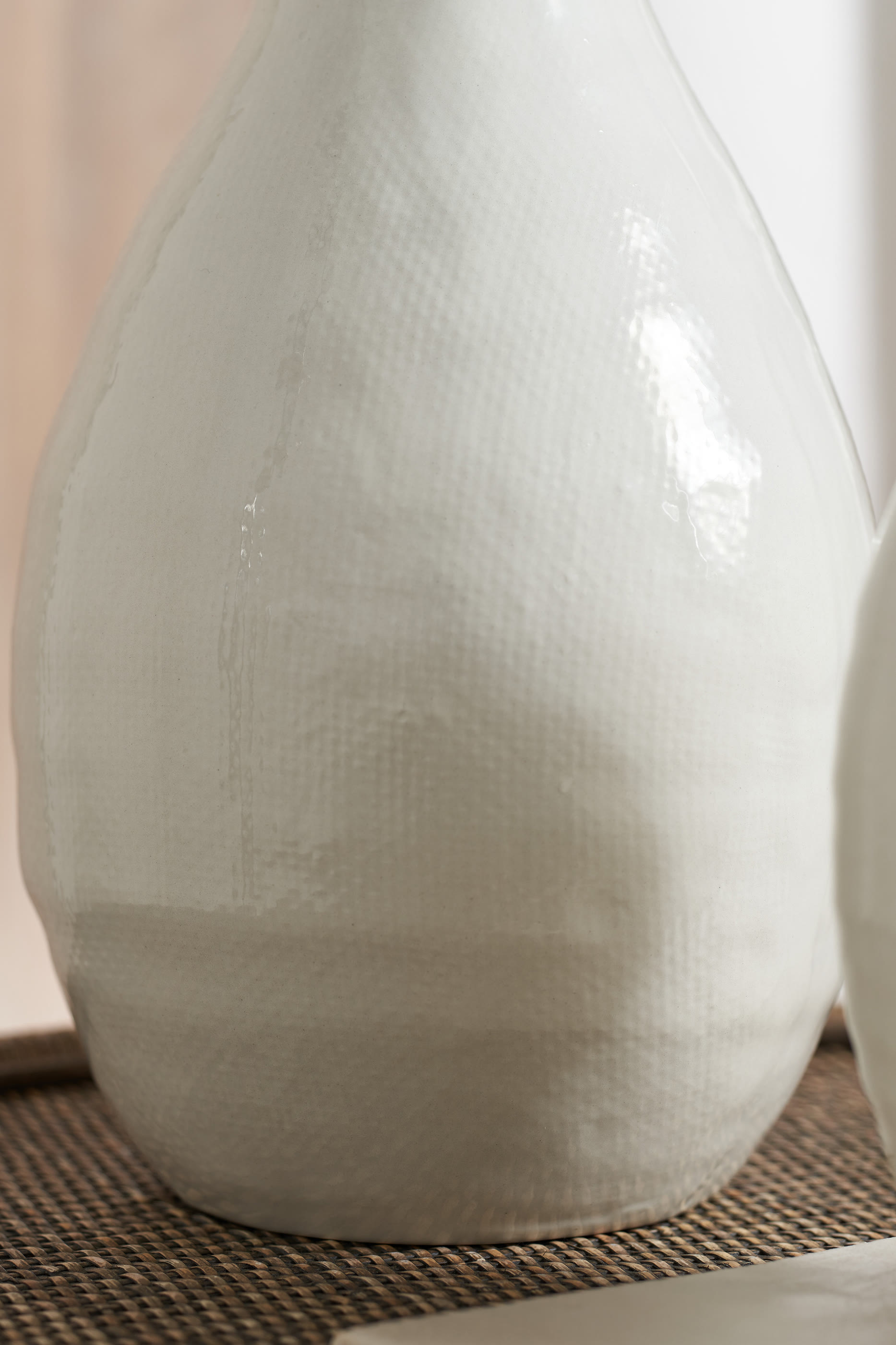 مزهرية مارلي كبيرة لامعة