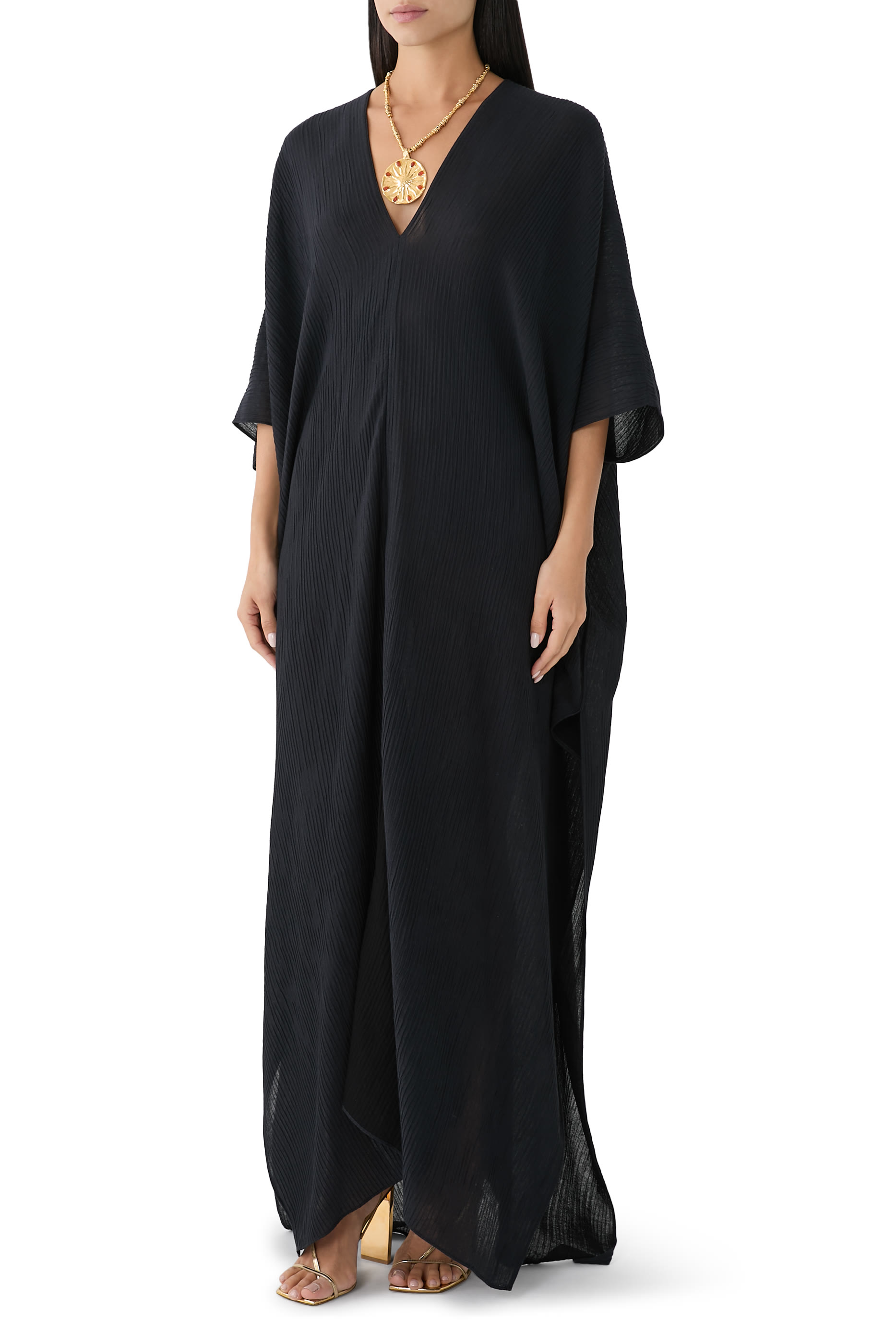 قفطان ريو ماغوار قطن ومزيج حرير