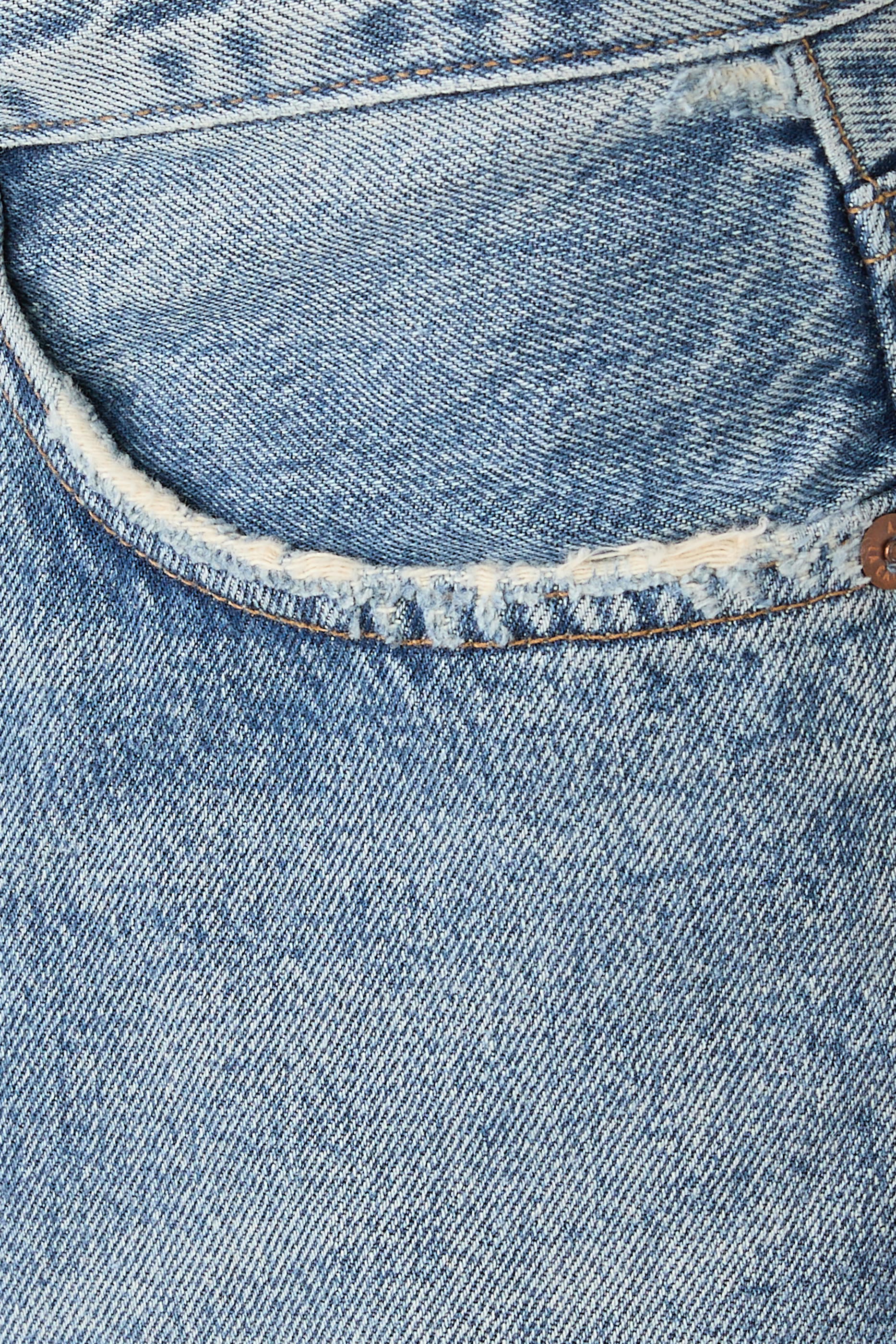 بنطال جينز آرك بتصميم متقاطع