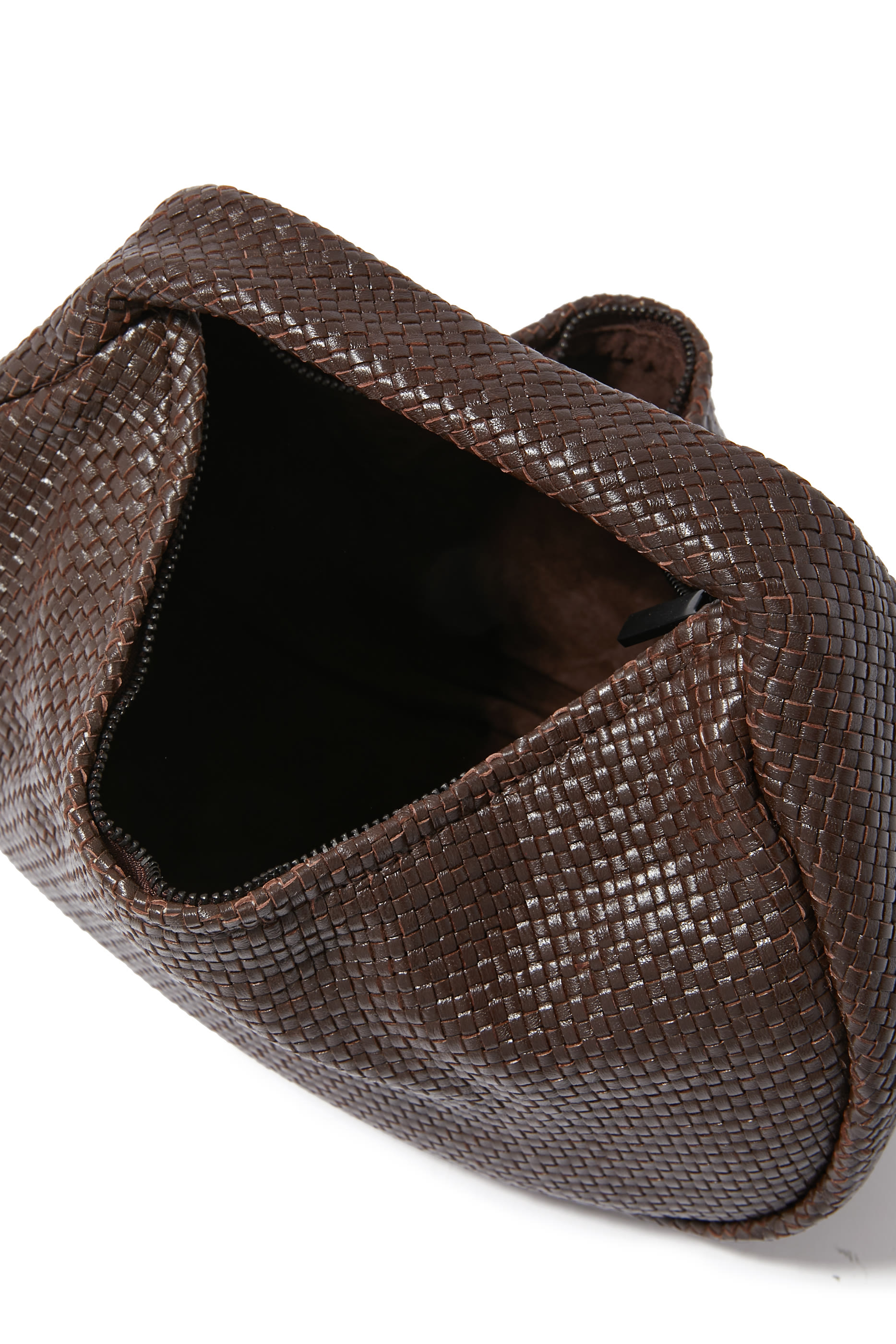 حقيبة بون بون مجدولة